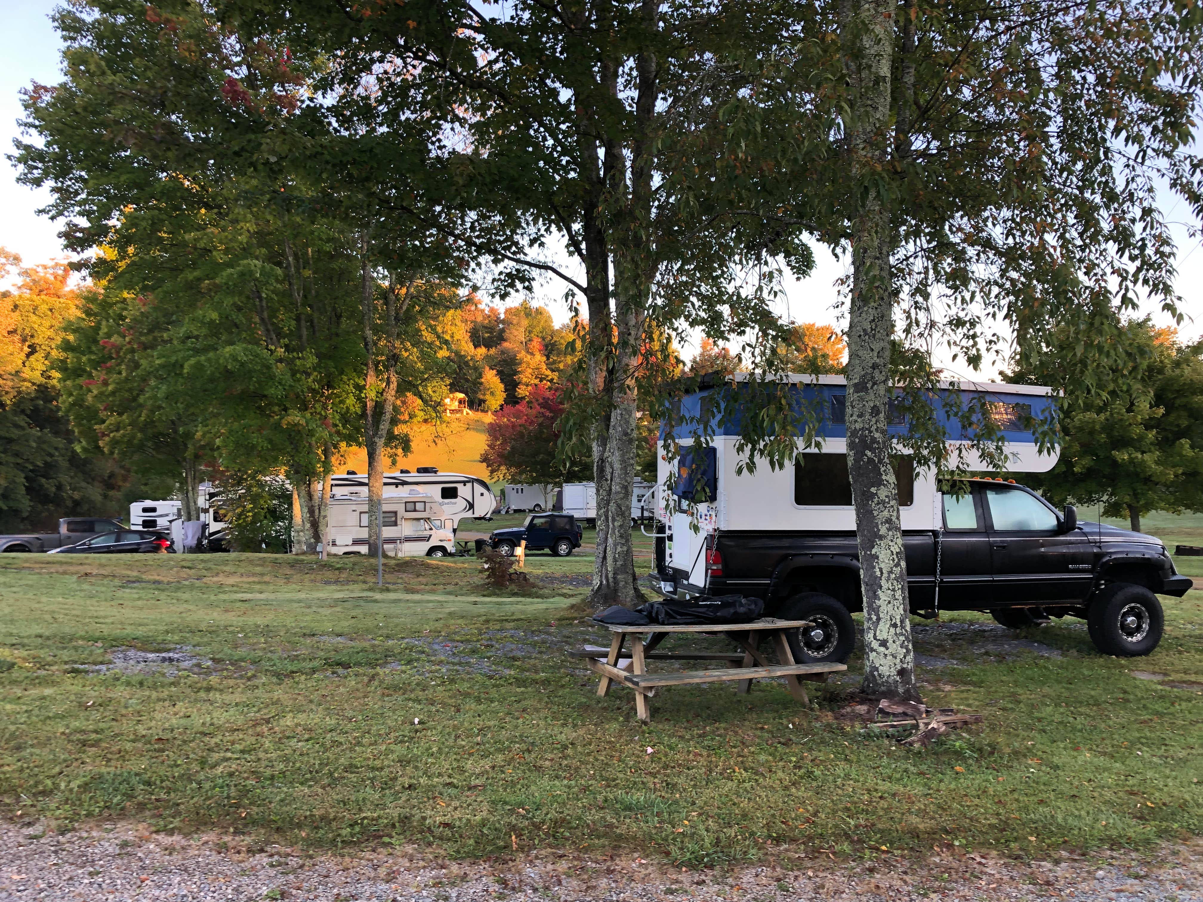 Camper-submitted photo at Shady Rest RV Park near Craigsville, WV