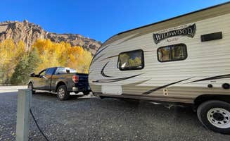 Zach P.'s photo of rv camping at Wapiti Campground near Shoshone National Forest