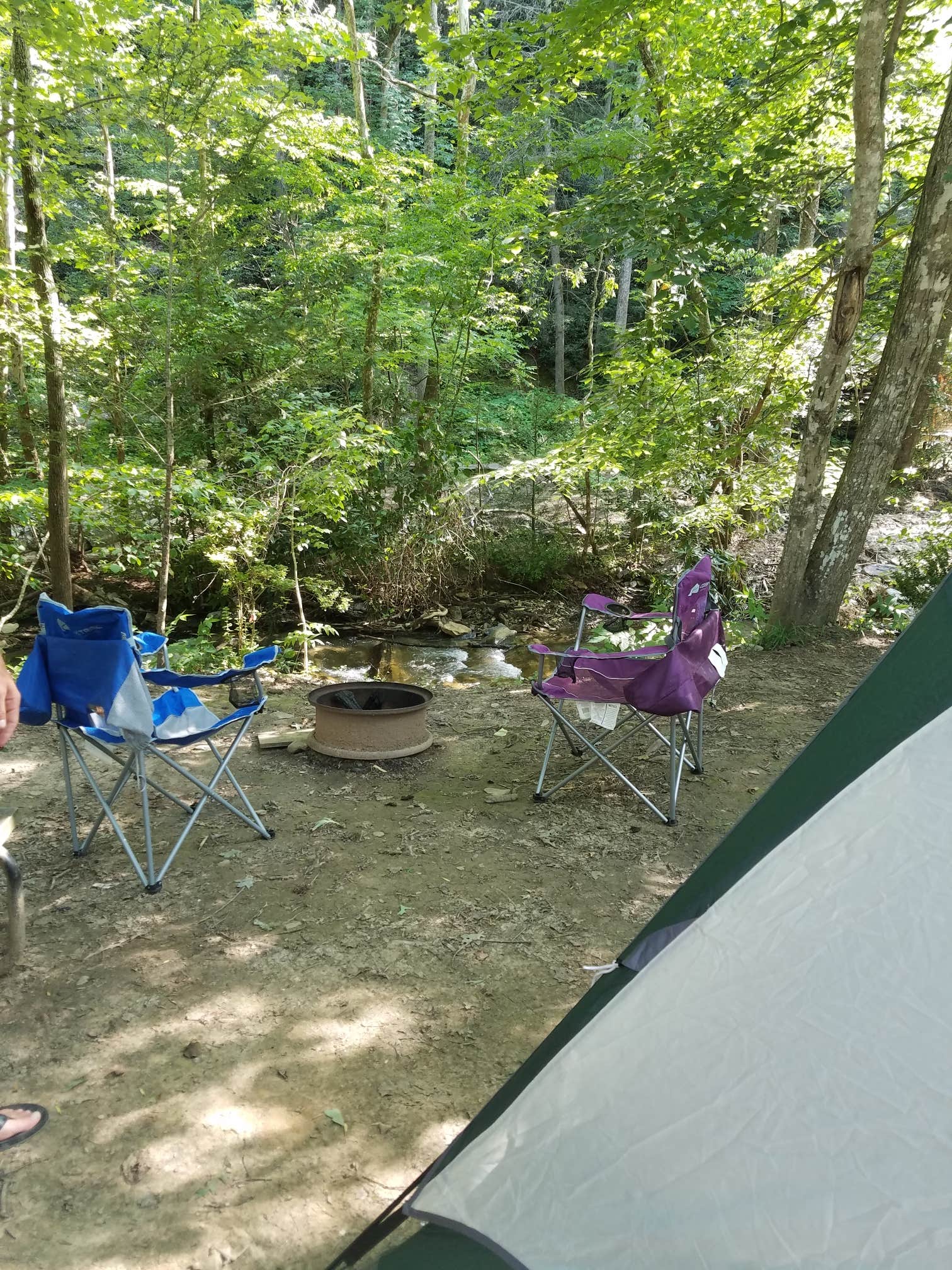 Camper submitted image from Catawba Falls Campground - TEMPORARILY CLOSED 2025 - 2