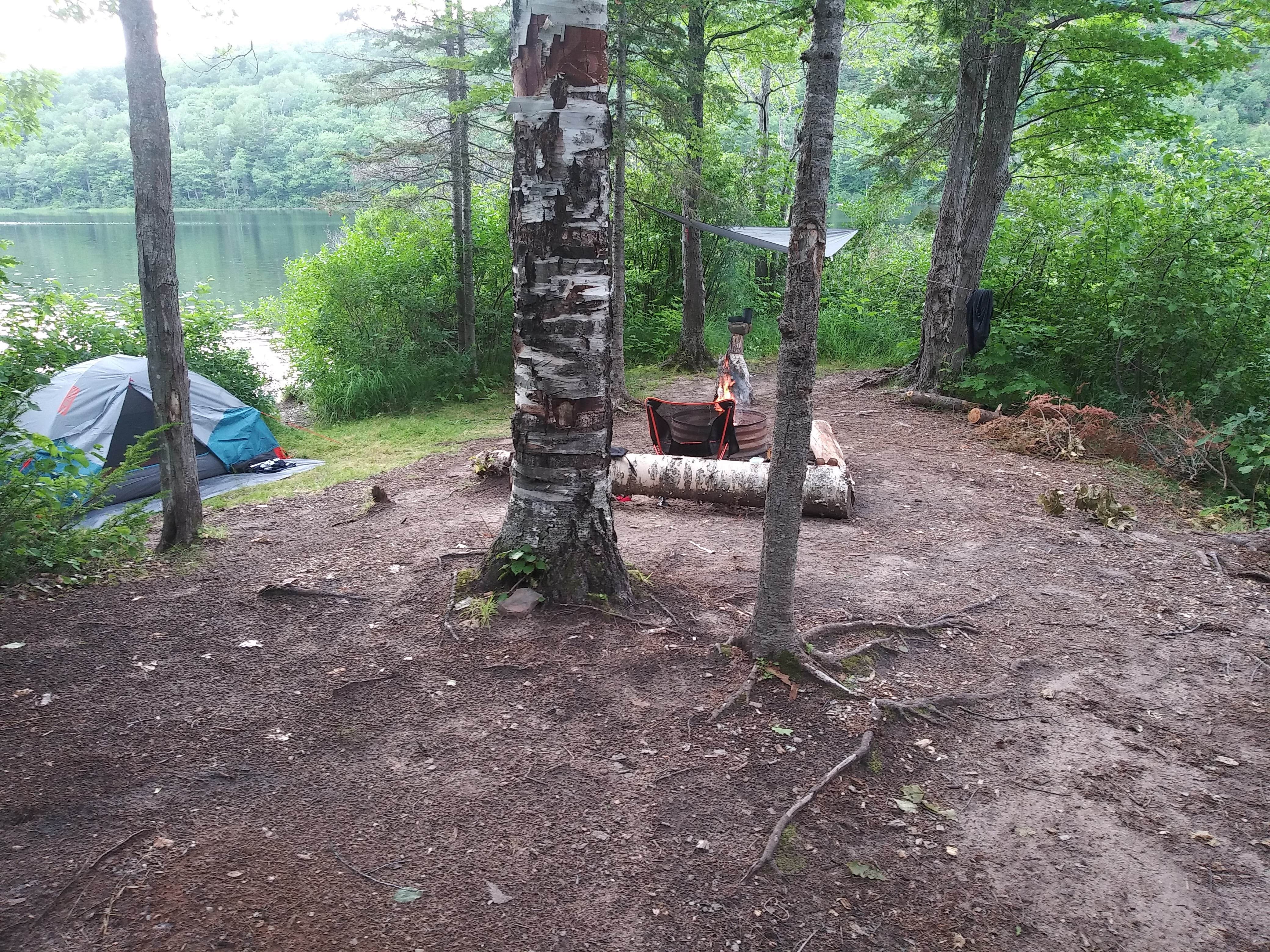 Adam S.'s photo at Backcountry Campsites, Cabins, & Yurts — Porcupine Mountains Wilderness State Park near Wakefield, MI