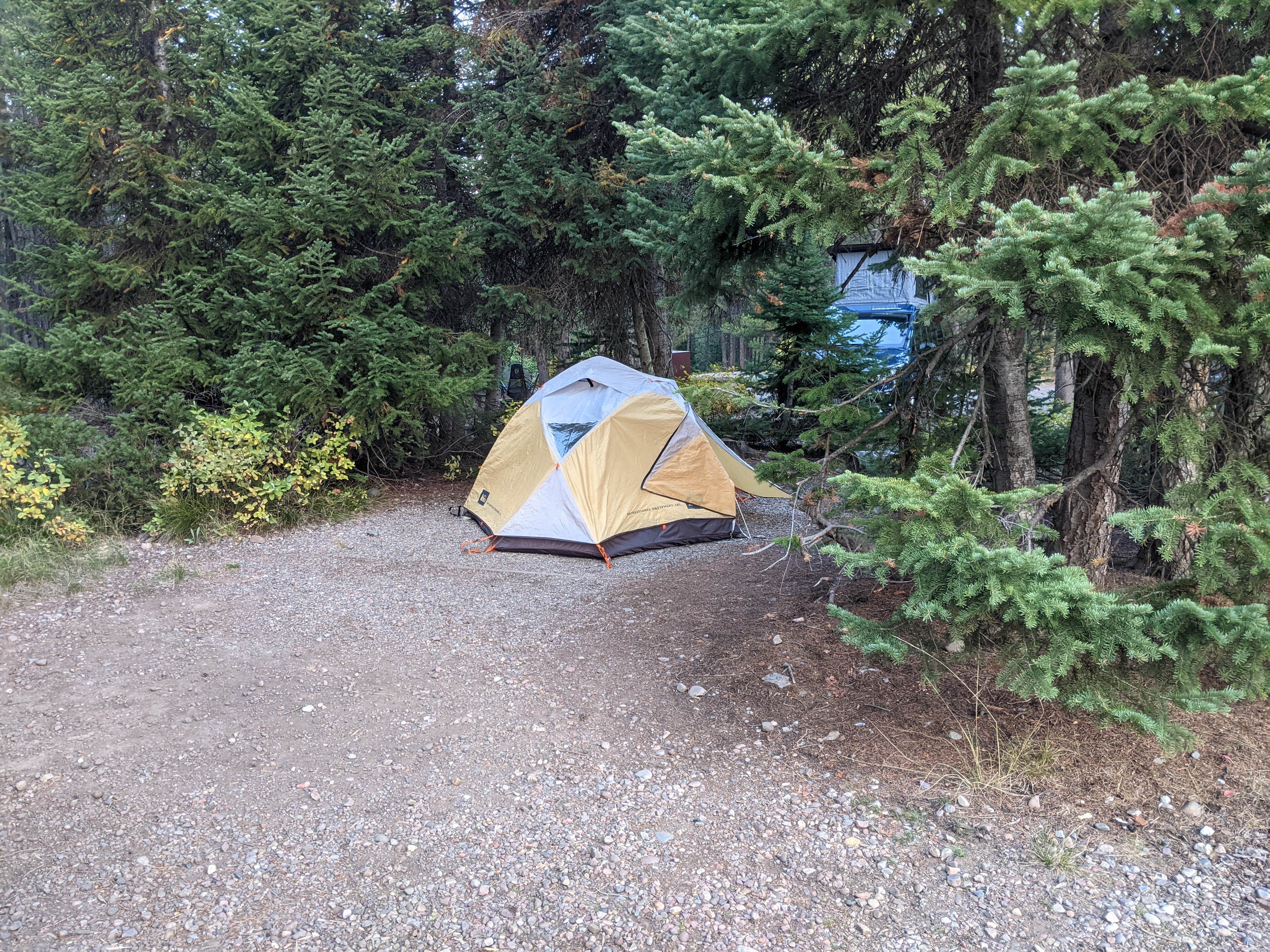 Hannah C.'s photo of tent camping at Jenny Lake Campground — Grand Teton National Park near Grand Teton National Park