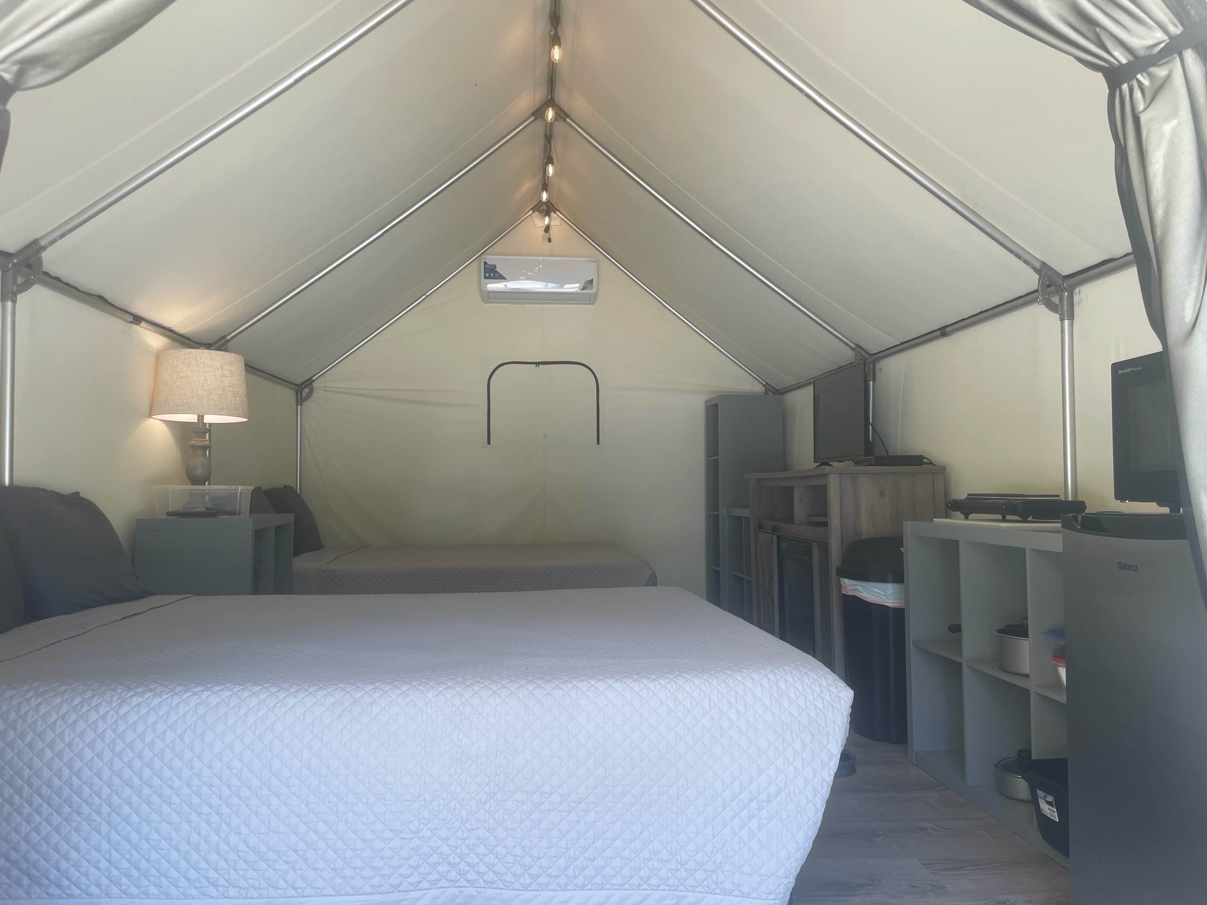 Karin R.'s photo of glamping accommodations at Son’s River Ranch near Smithville, TX