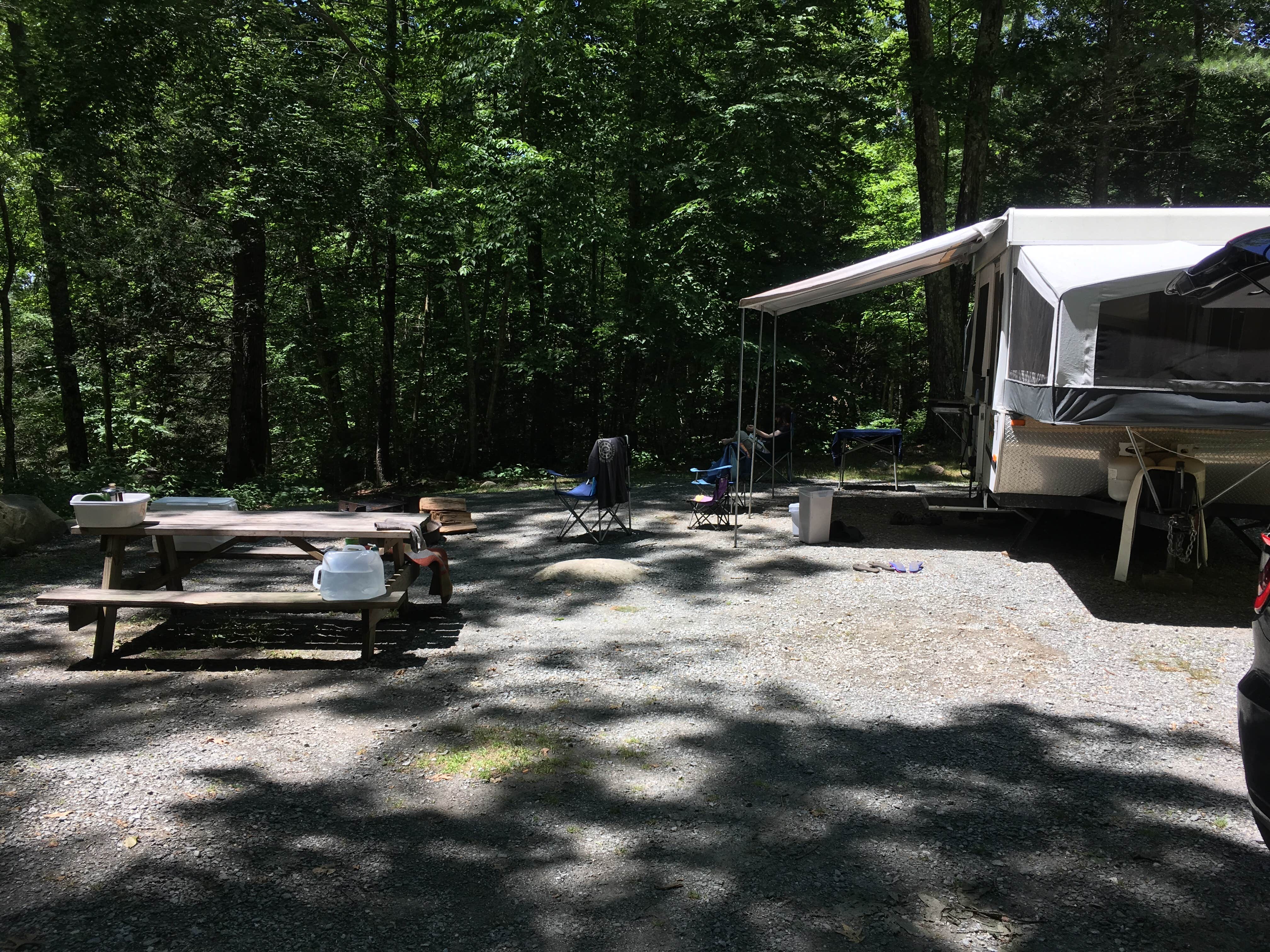 Thomas M.'s photo of rv camping at George Washington State Campground near Thompson, CT