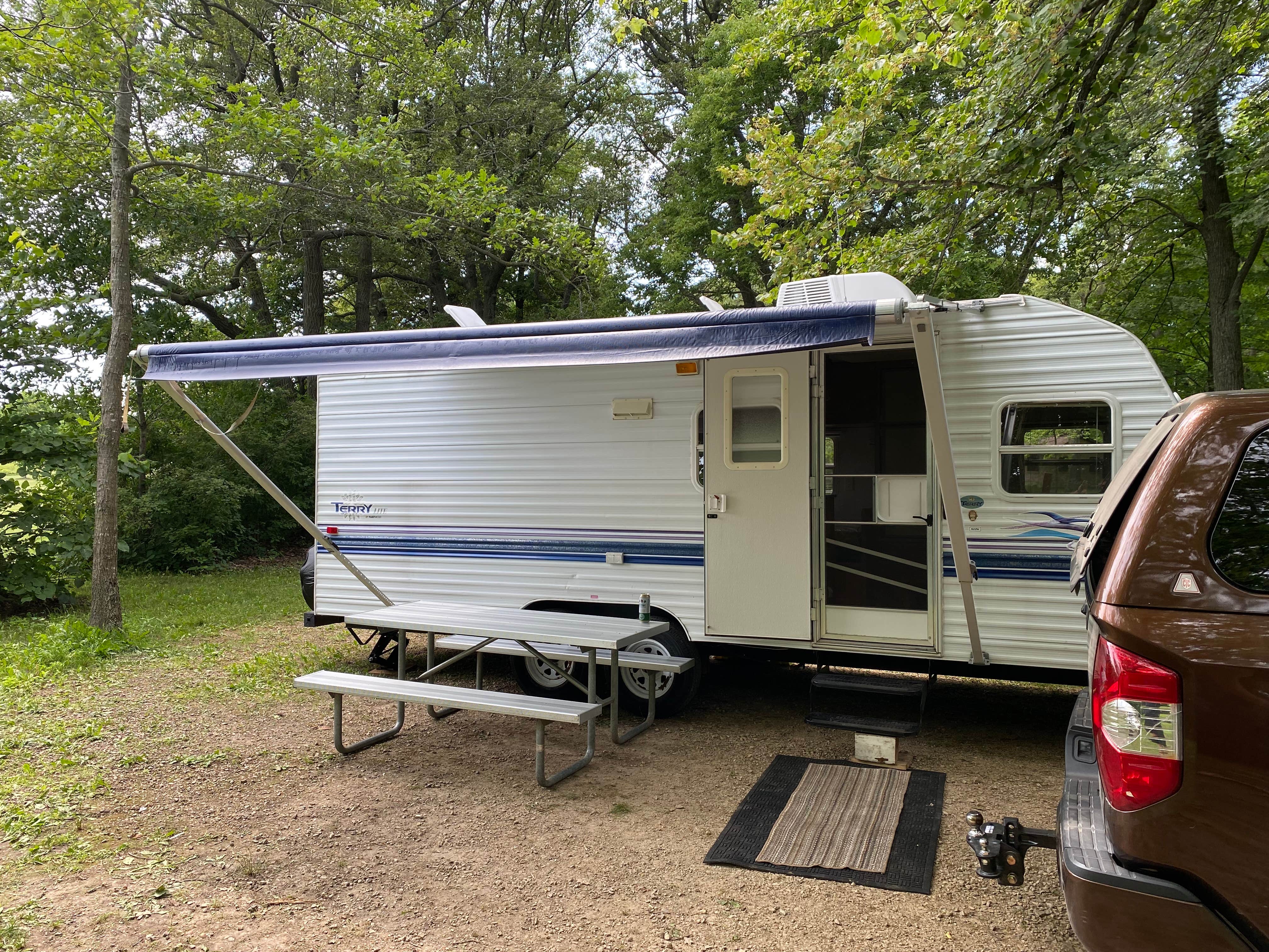 Bob M.'s photo of rv camping at Brigham Park near Mineral Point, WI