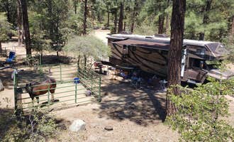 Camping near Upper Wolf Creek Group: Groom Creek Horse Camp, Prescott, Arizona