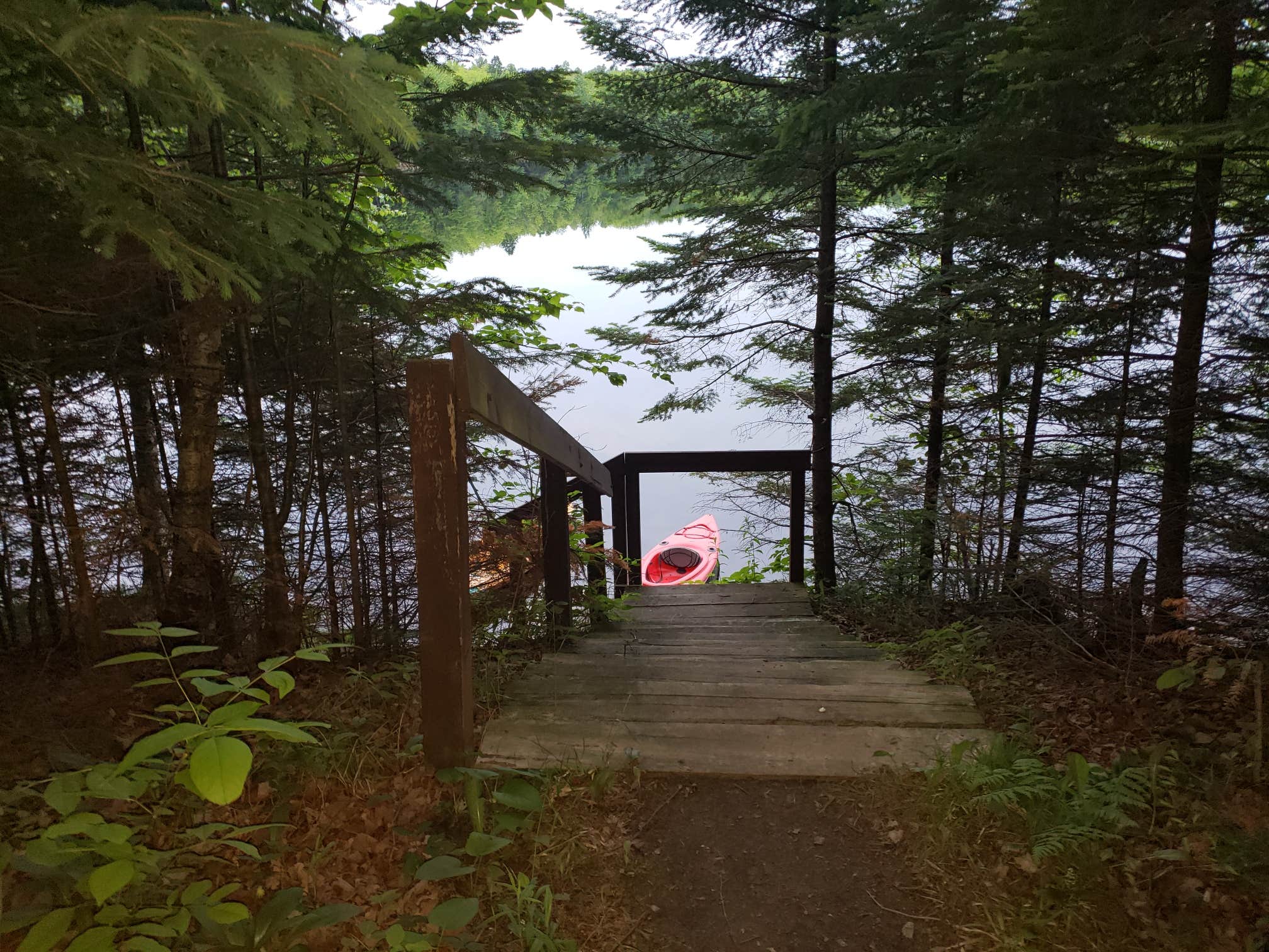 Camper-submitted photo at Bear Lake near Iron Mountain, MI