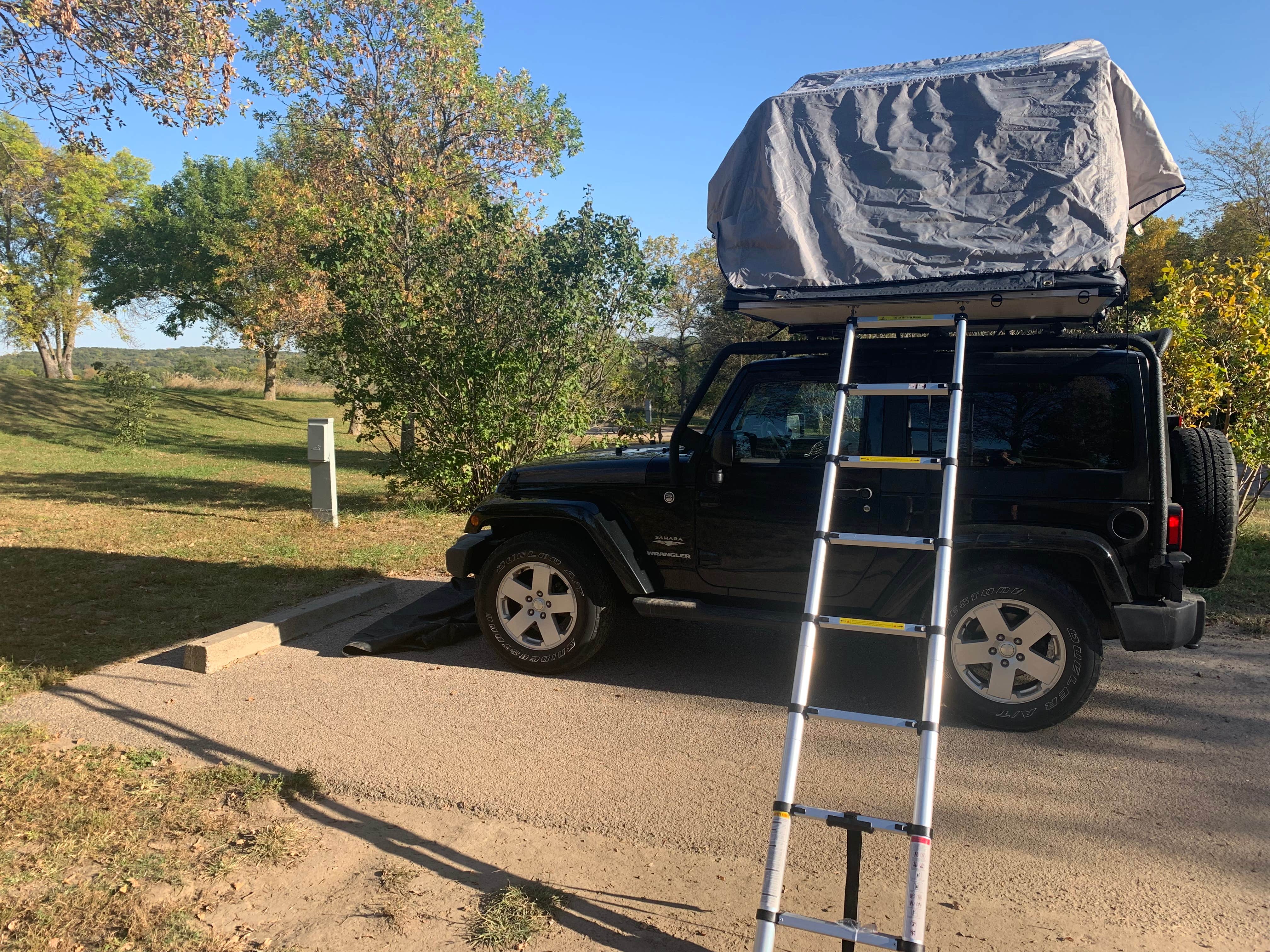 Kat's photo of rv camping at Eugene T. Mahoney State Park Campground near Malcolm, NE