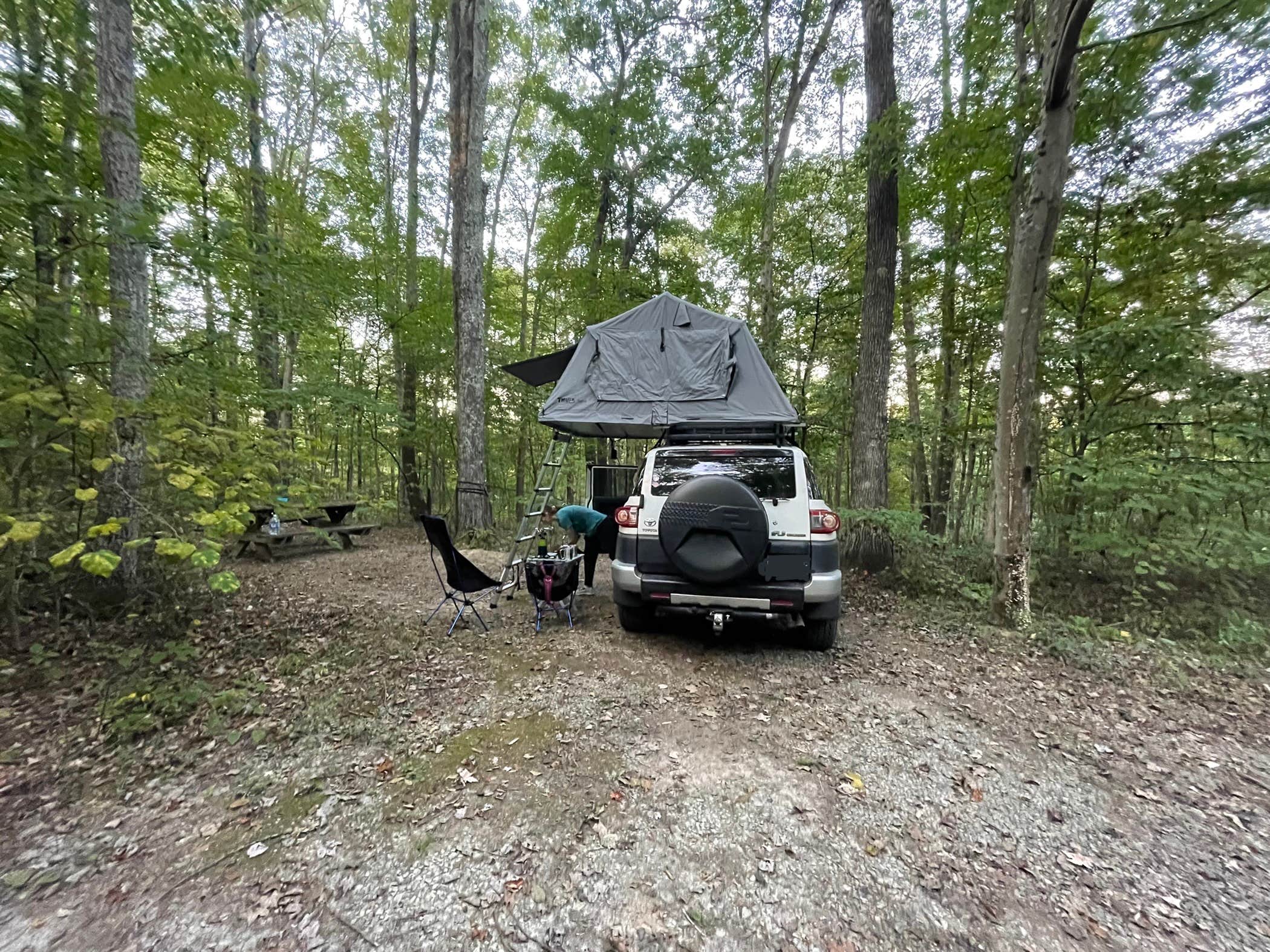 Georgina's photo at Chestnut Creek Campground near Victor, WV
