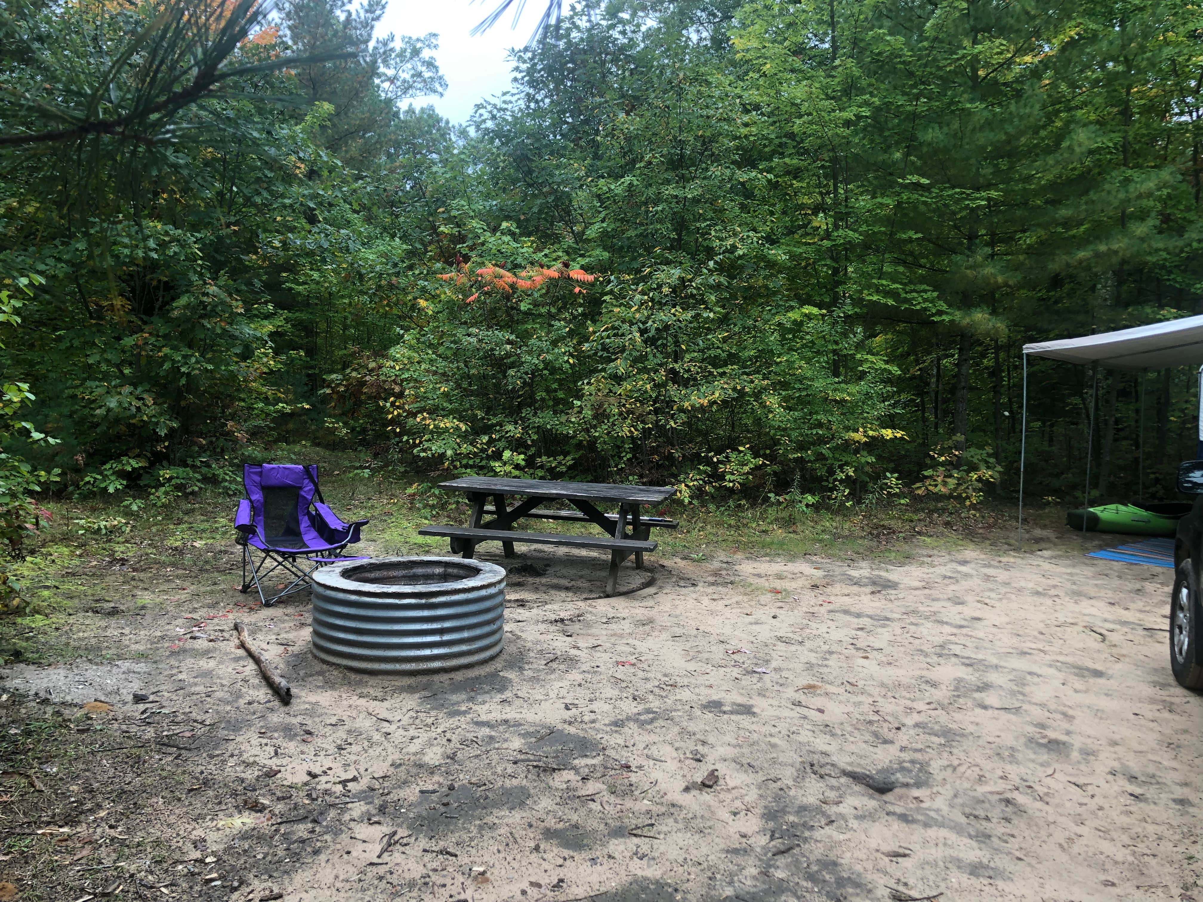 Justin C.'s photo at Lake Dubonnet State Forest Campground near Lake Ann, MI
