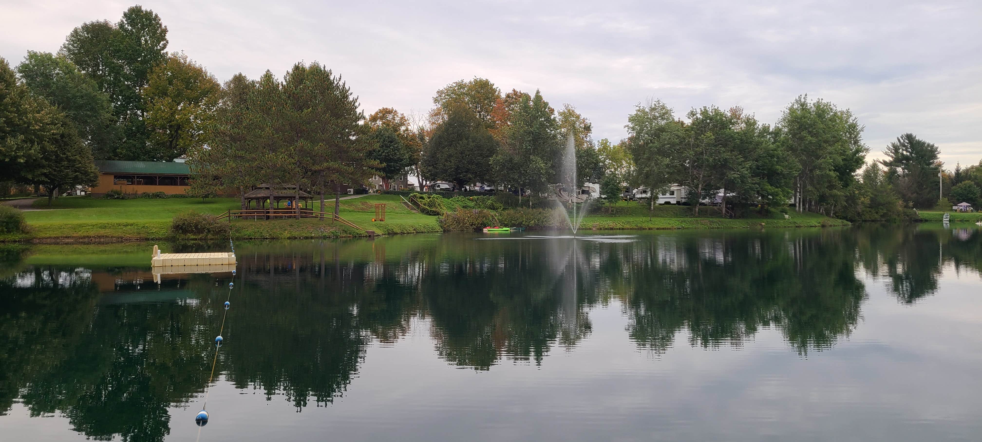Camper-submitted photo at Lake Chalet Motel and Campground near Waterville, NY