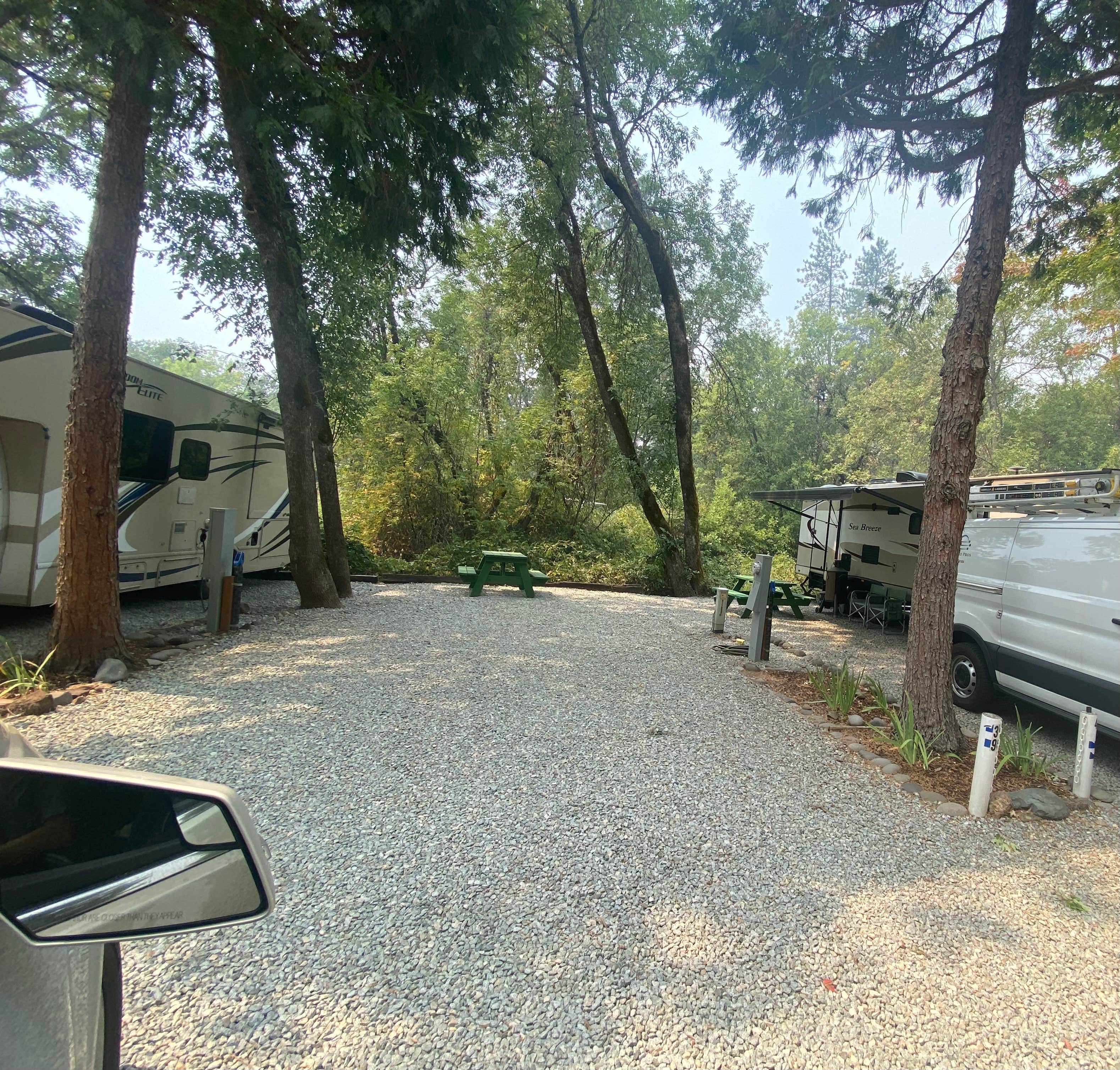 Karen N.'s photo of rv camping at Flycasters RV Park and Resort near Trail, OR
