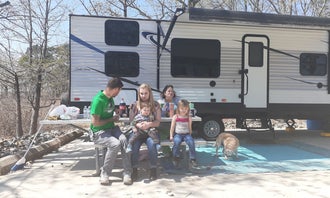 Camping near Red River Trout Dock: COE Greers Ferry Lake Old Highway 25 Campground, Tumbling Shoals, Arkansas