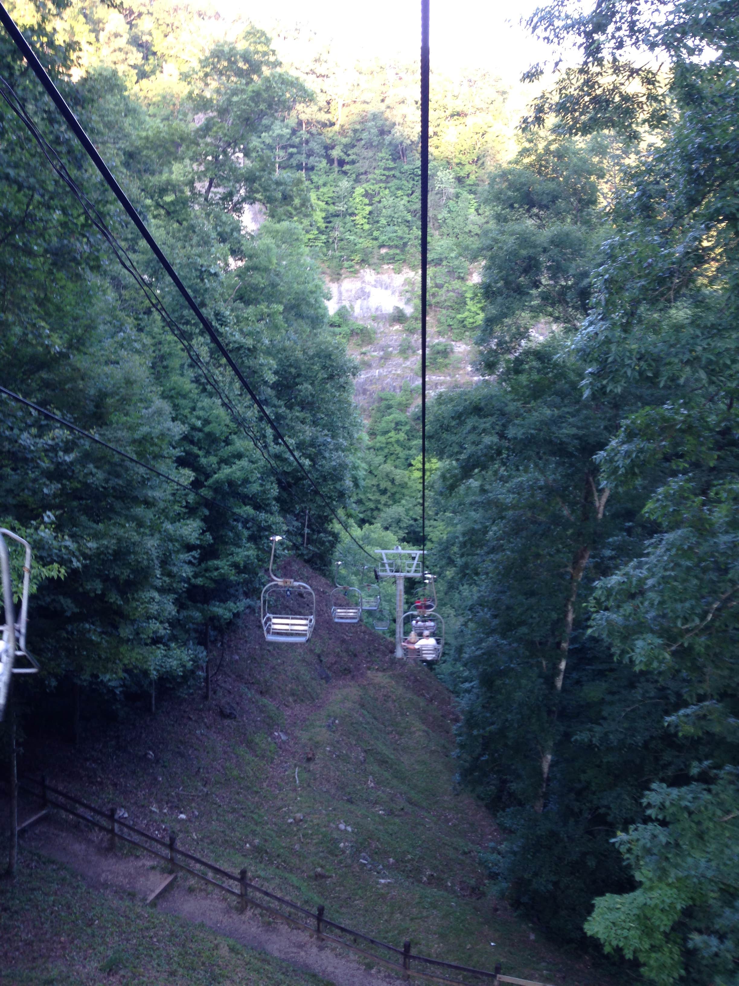 Camper-submitted photo at Natural Tunnel State Park Campground near Whitesburg, KY