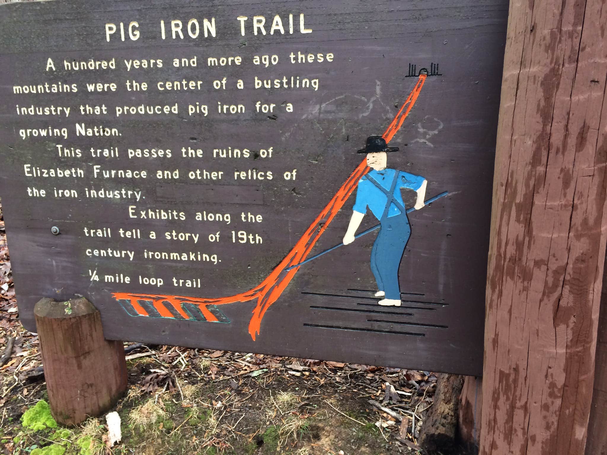 Camper-submitted photo at Elizabeth Furnace Family Campground near Middletown, VA