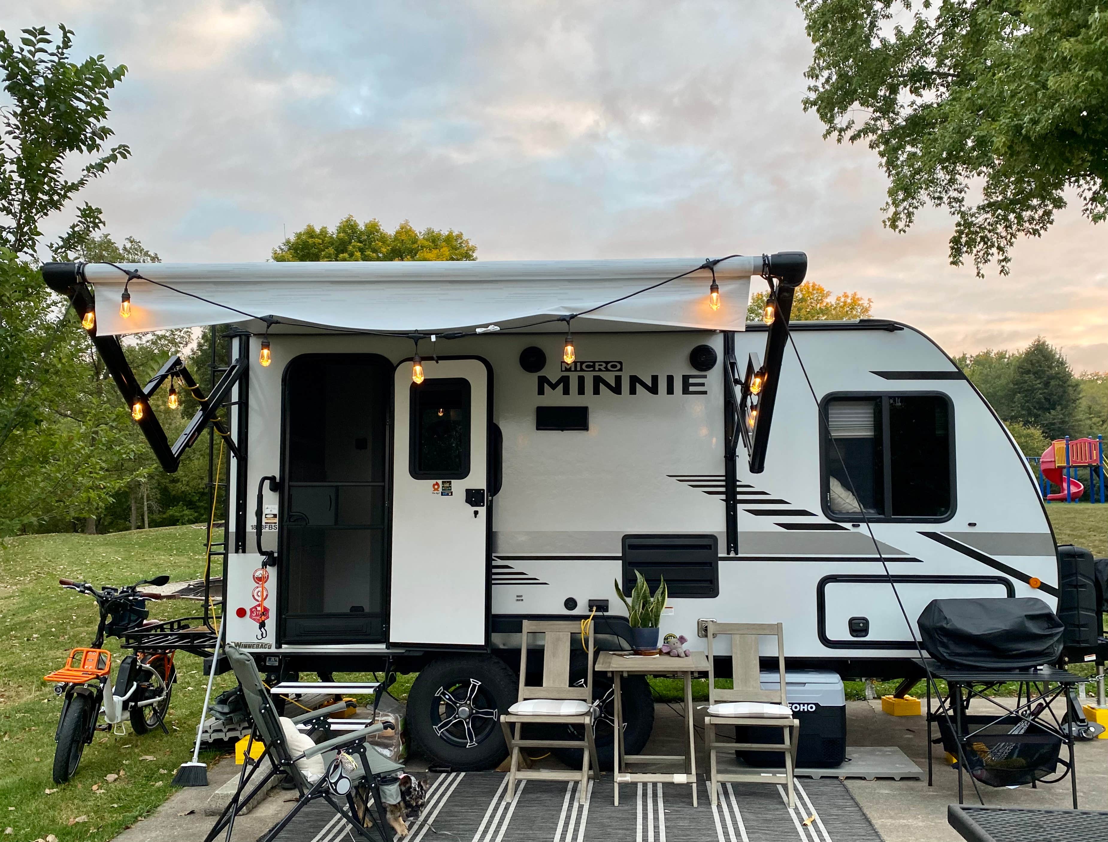 Tim M.'s photo of rv camping at West Overlook Campground near Amana, IA