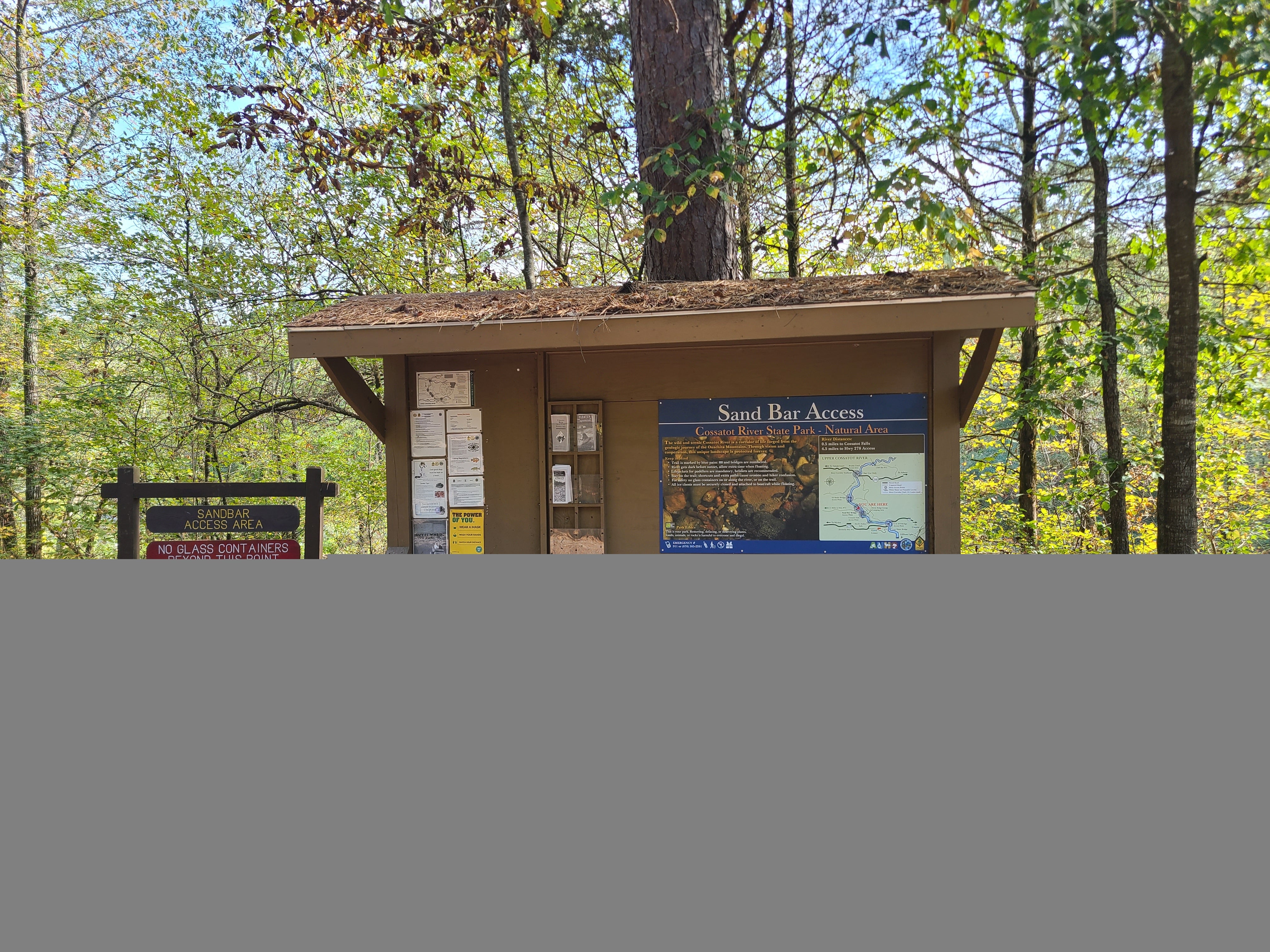 Camper submitted image from Sandbar Area Campsites — Cossatot River State Park - Natural Area - 1