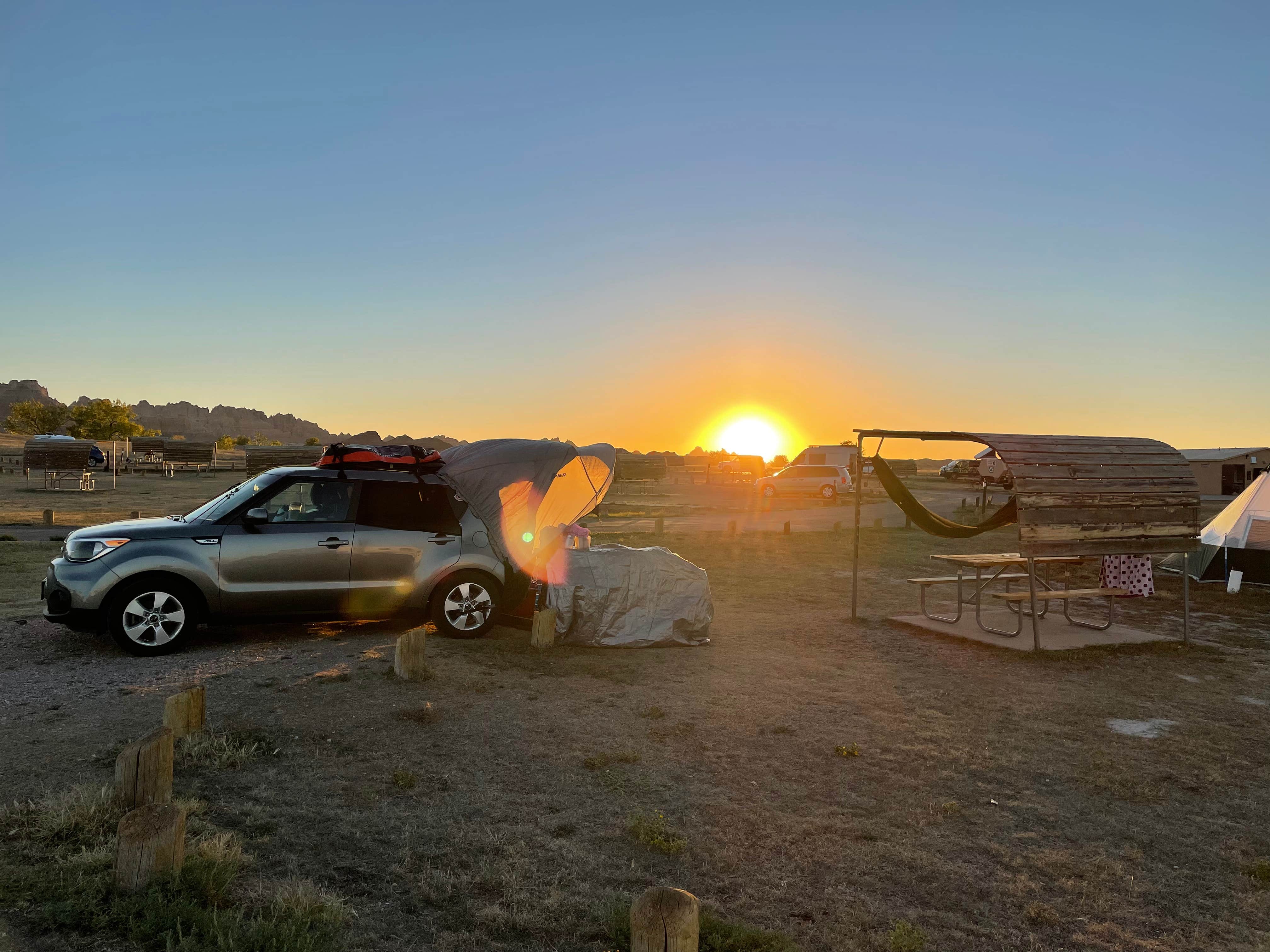 Nina V.'s photo at Cedar Pass Campground — Badlands National Park near Wall, SD