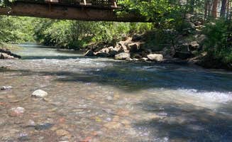 Pops A.'s photo of glamping accommodations at Creekside Sisters City Park near Camp Sherman, OR
