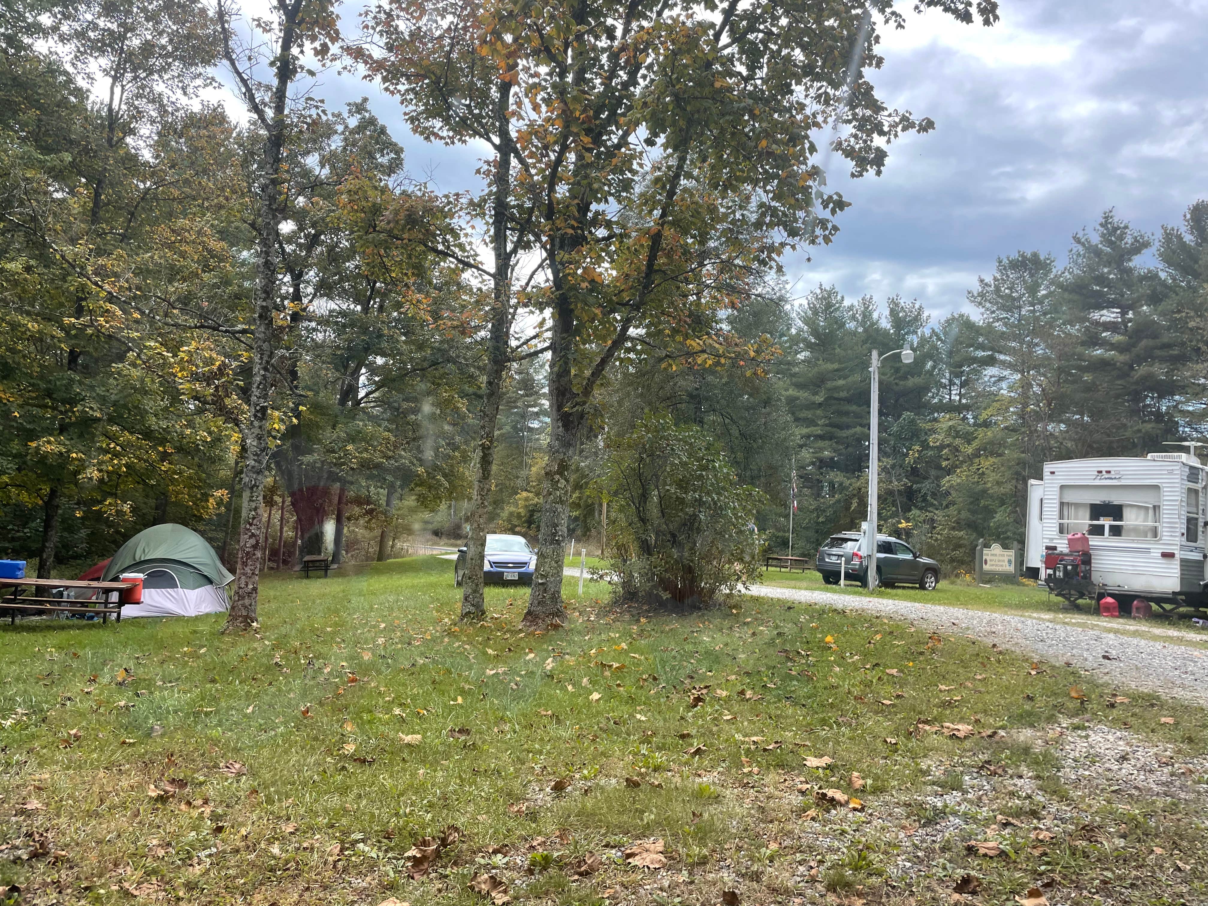 Joaquim P.'s photo at Maple Grove (Campground G) — Jesse Owens State Park near Waverly, WV