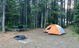 Carrie C.'s photo of tent camping at Colter Bay Tent Village at Colter Bay Village — Grand Teton National Park near Shoshone National Forest