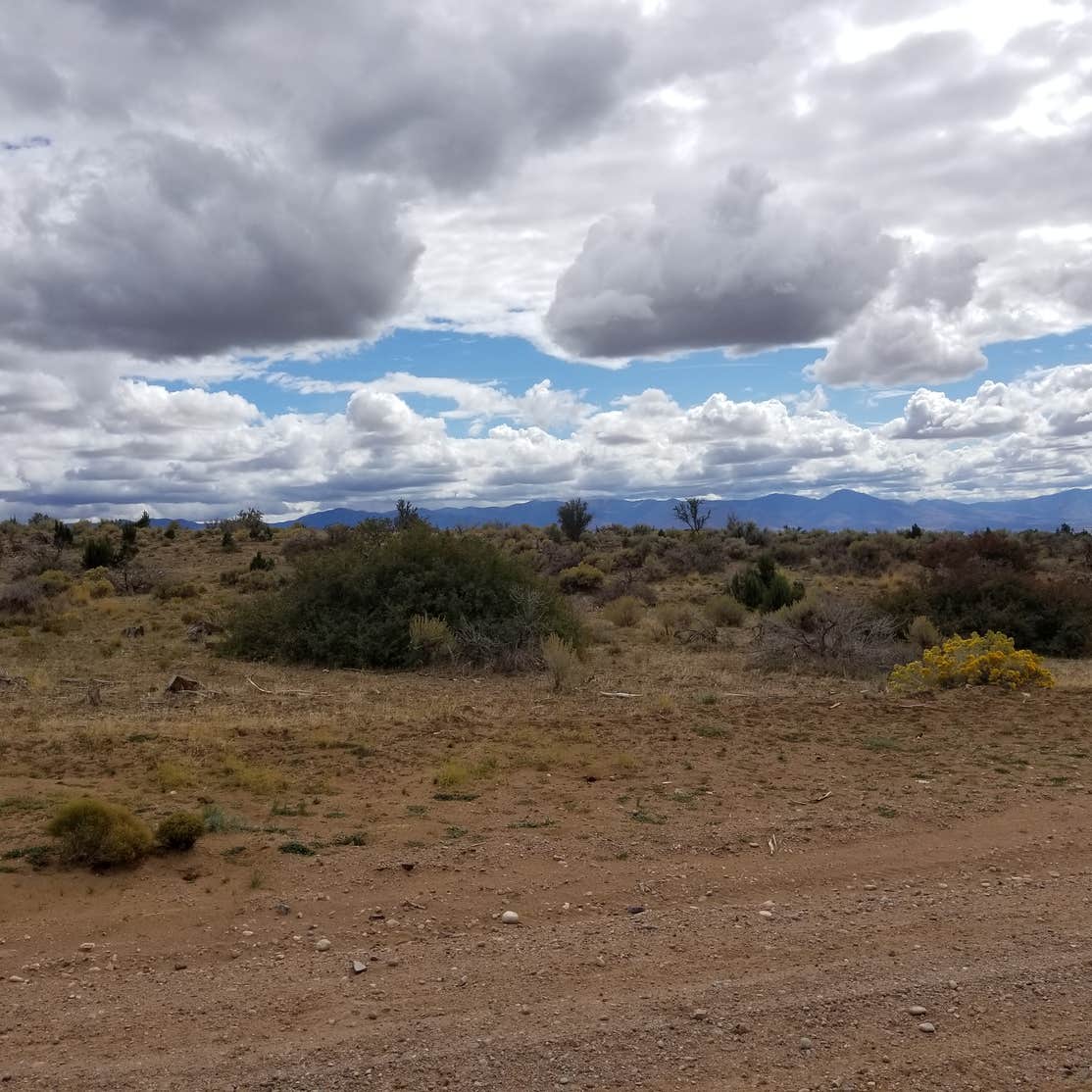 Dispersed Sandy Lot Camping Oak City, UT