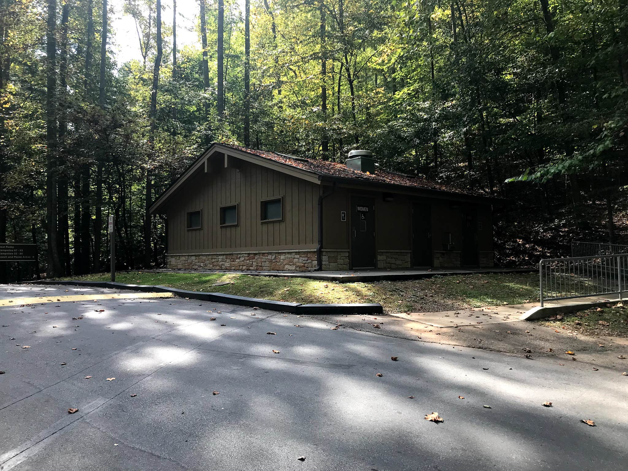 Lawrence P.'s photo of glamping accommodations at Salthouse Branch Campground near Moneta, VA