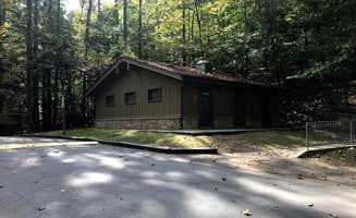 Lawrence P.'s photo of glamping accommodations at Salthouse Branch Campground near Chatham, VA