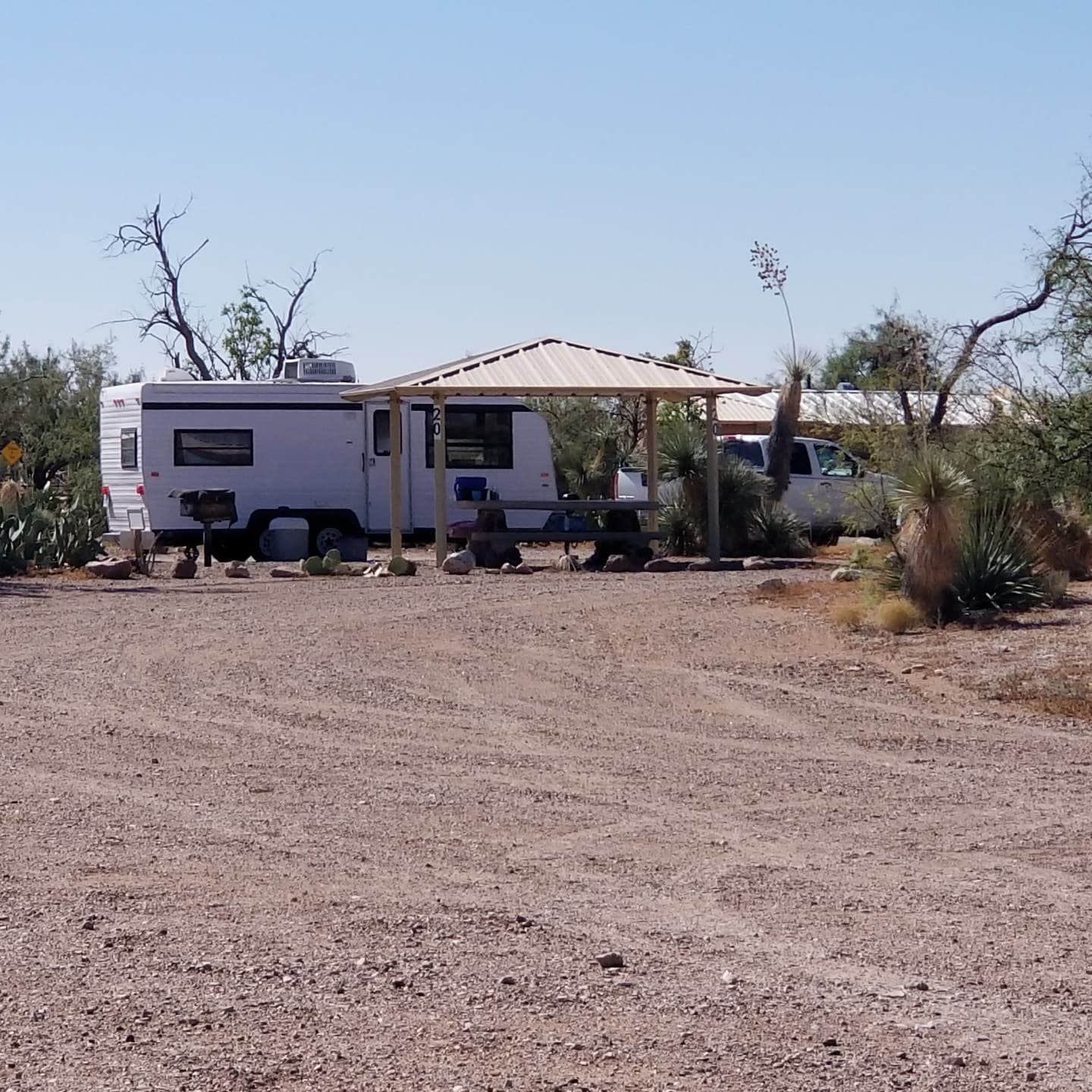 Brian & Jennifer M.'s photo of rv camping at Pancho Villa State Park Campground near Columbus, NM