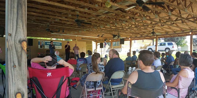 Camper submitted image from Riverbend Campground