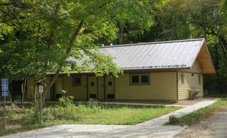 MARY K.'s photo of a cabin at Myre State Park Campgrounds near Clear Lake, IA