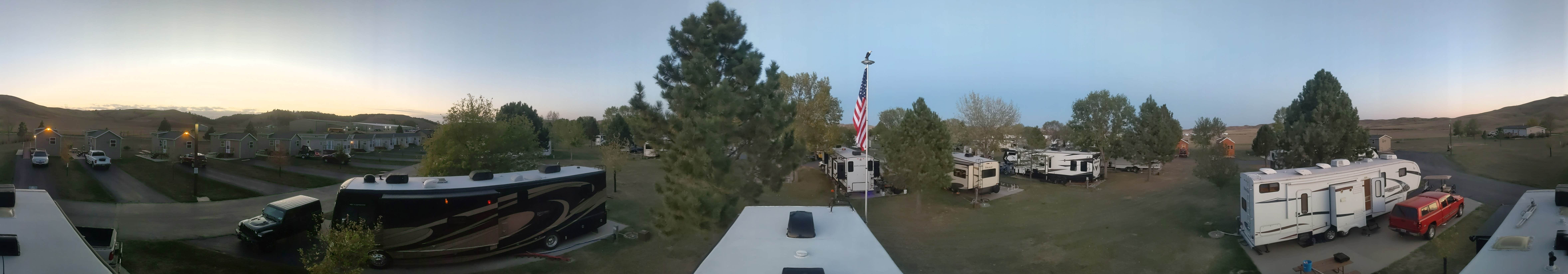 Camper-submitted photo at Hart Ranch RV Resort near Wall, SD