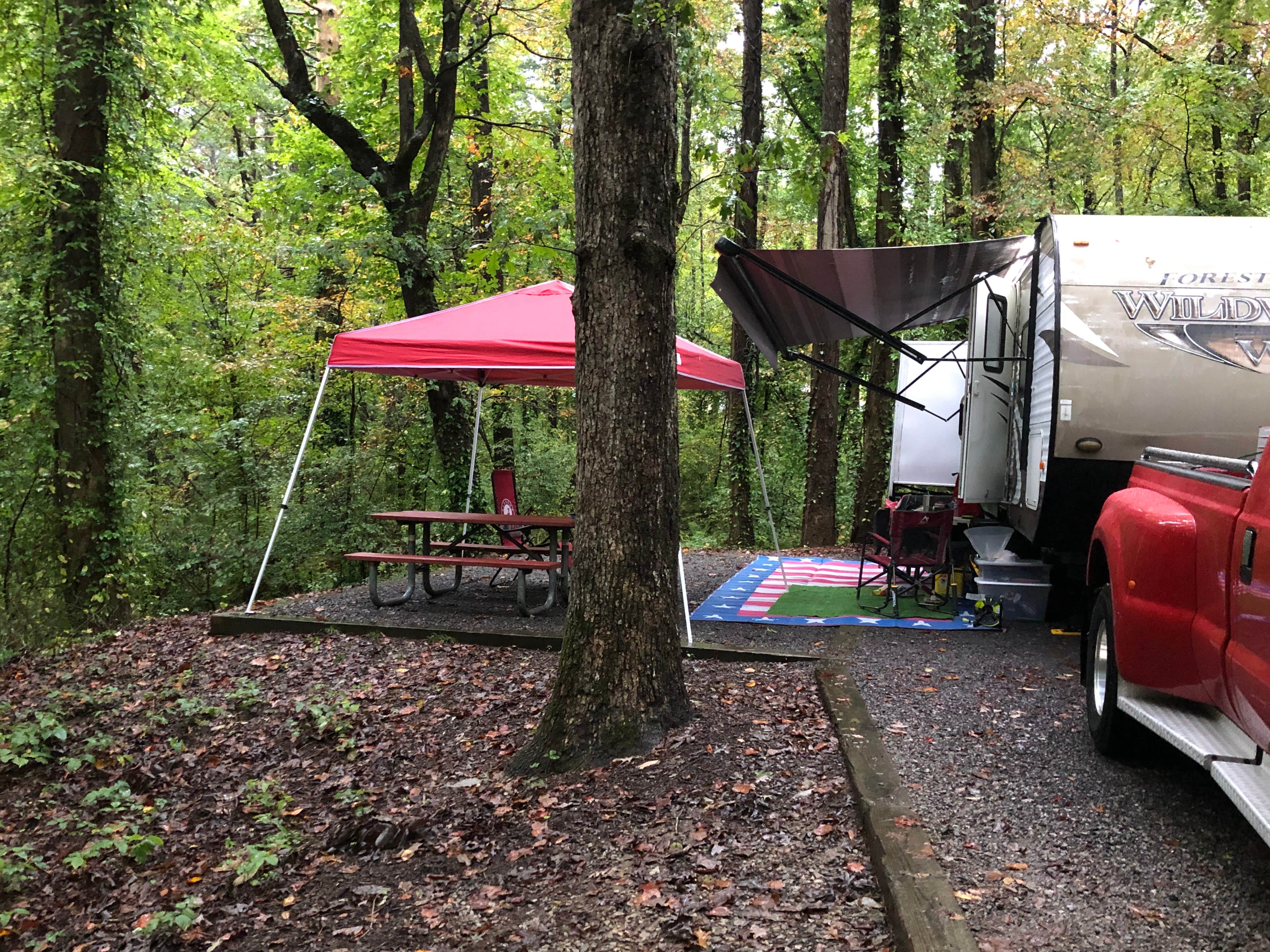 Brandy A.'s photo at Fort Mountain State Park Campground near Chatsworth, GA