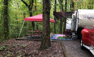 Brandy A.'s photo at Fort Mountain State Park Campground near Eton, GA