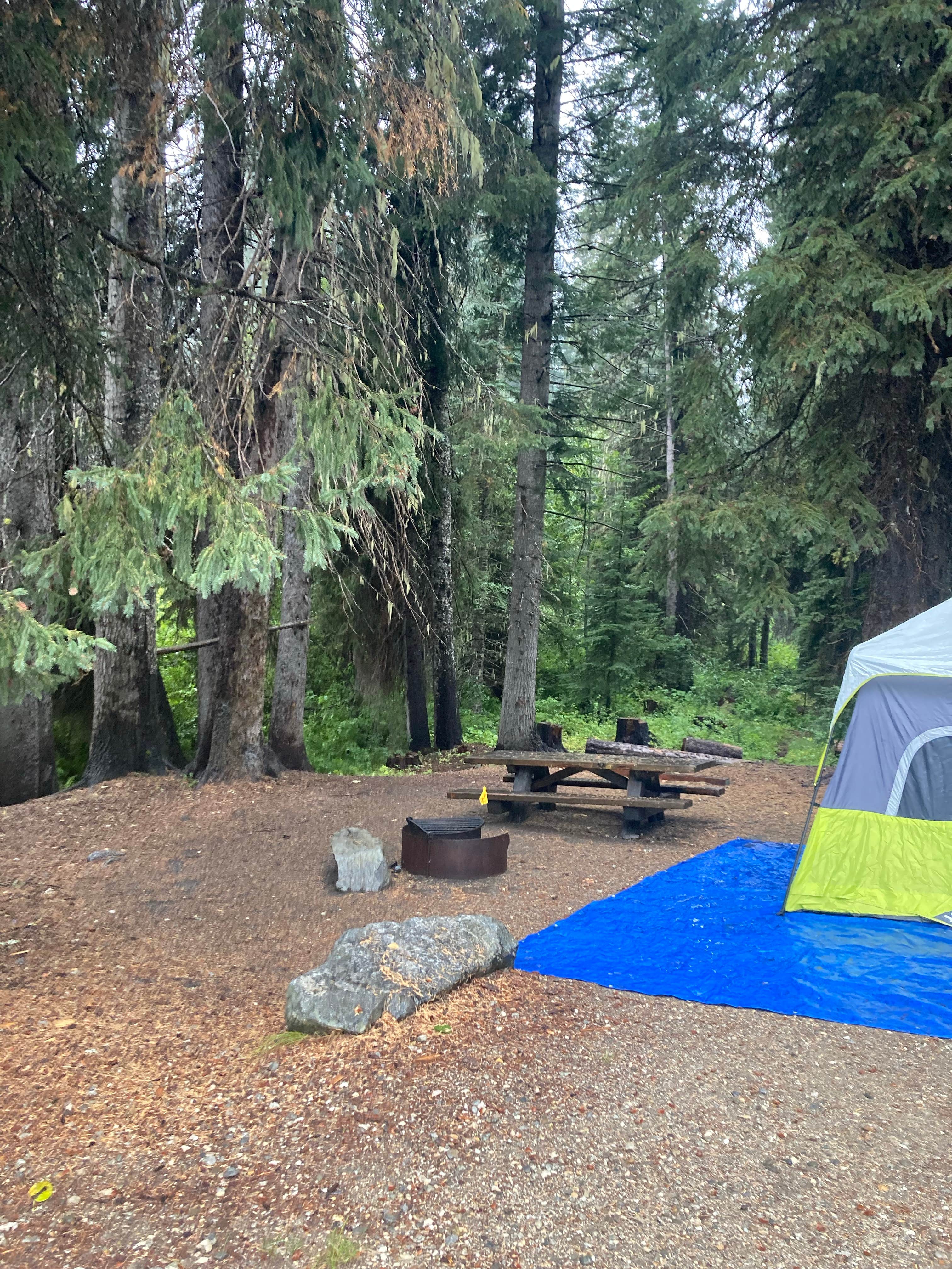 Paul T.'s photo of tent camping at Atkinson Flat Campground near Ardenvoir, WA