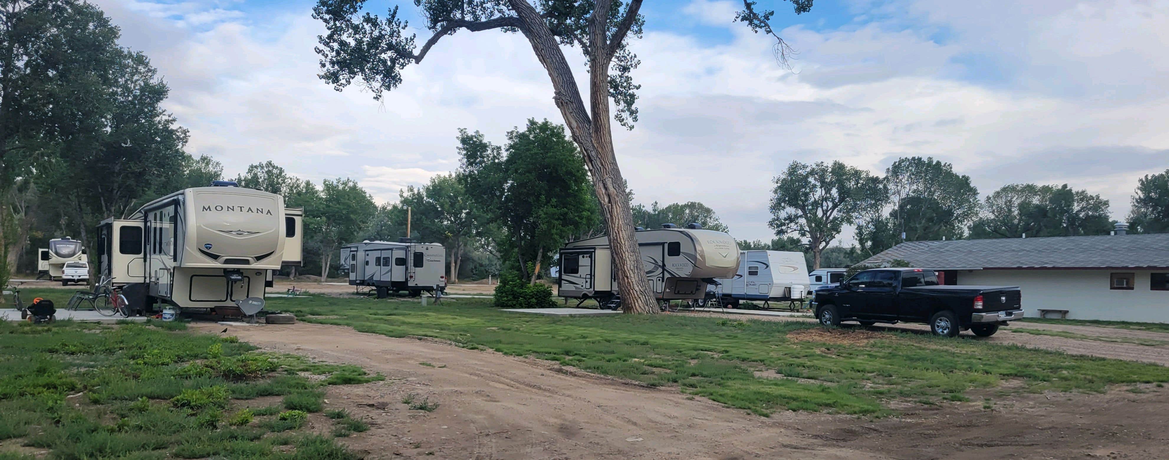 Deer's photo of rv camping at Deer Creek Village RV Campground near Mills, WY