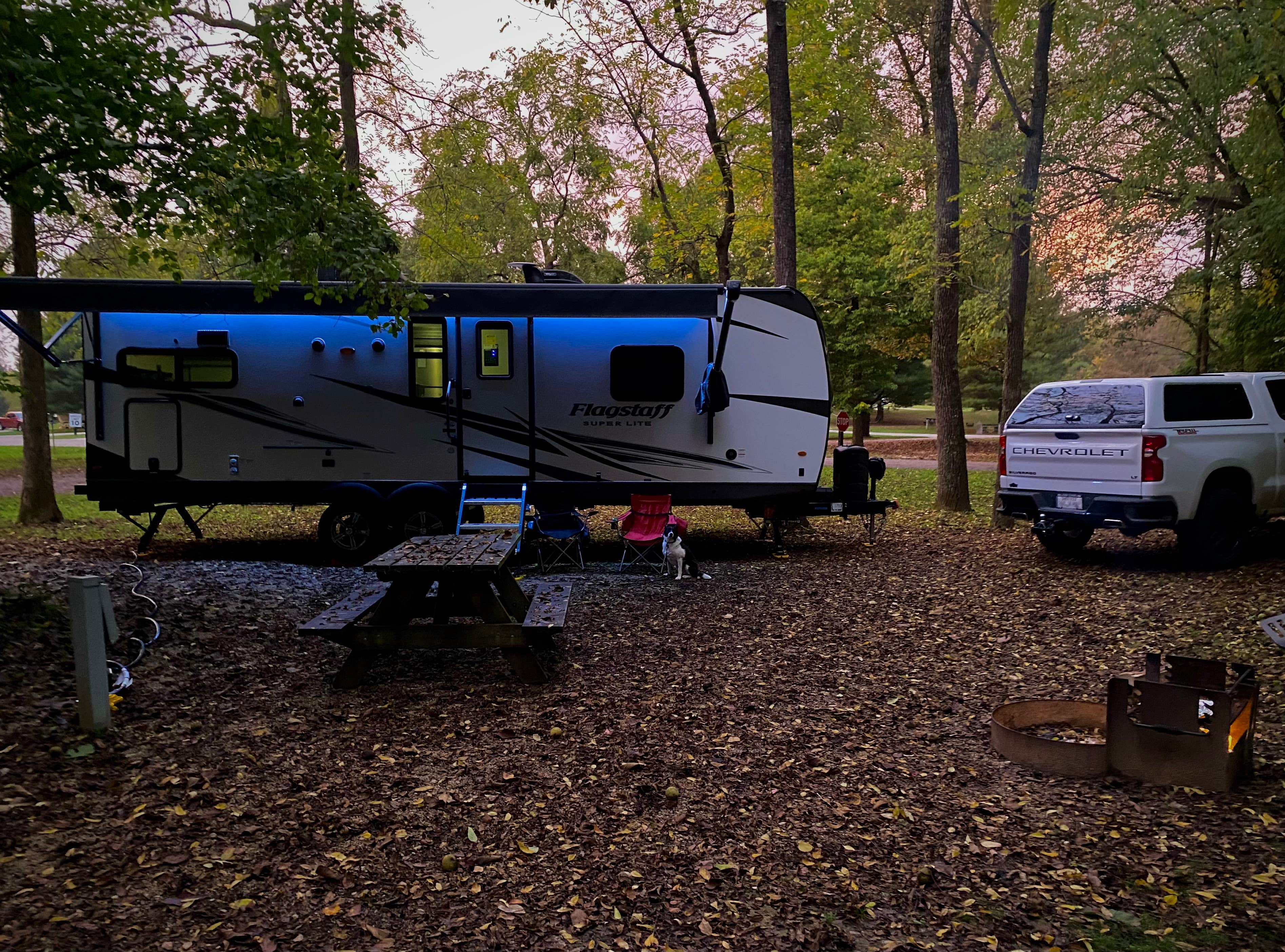 Ariel D.'s photo of rv camping at Spring Mill State Park Campground near Heltonville, IN