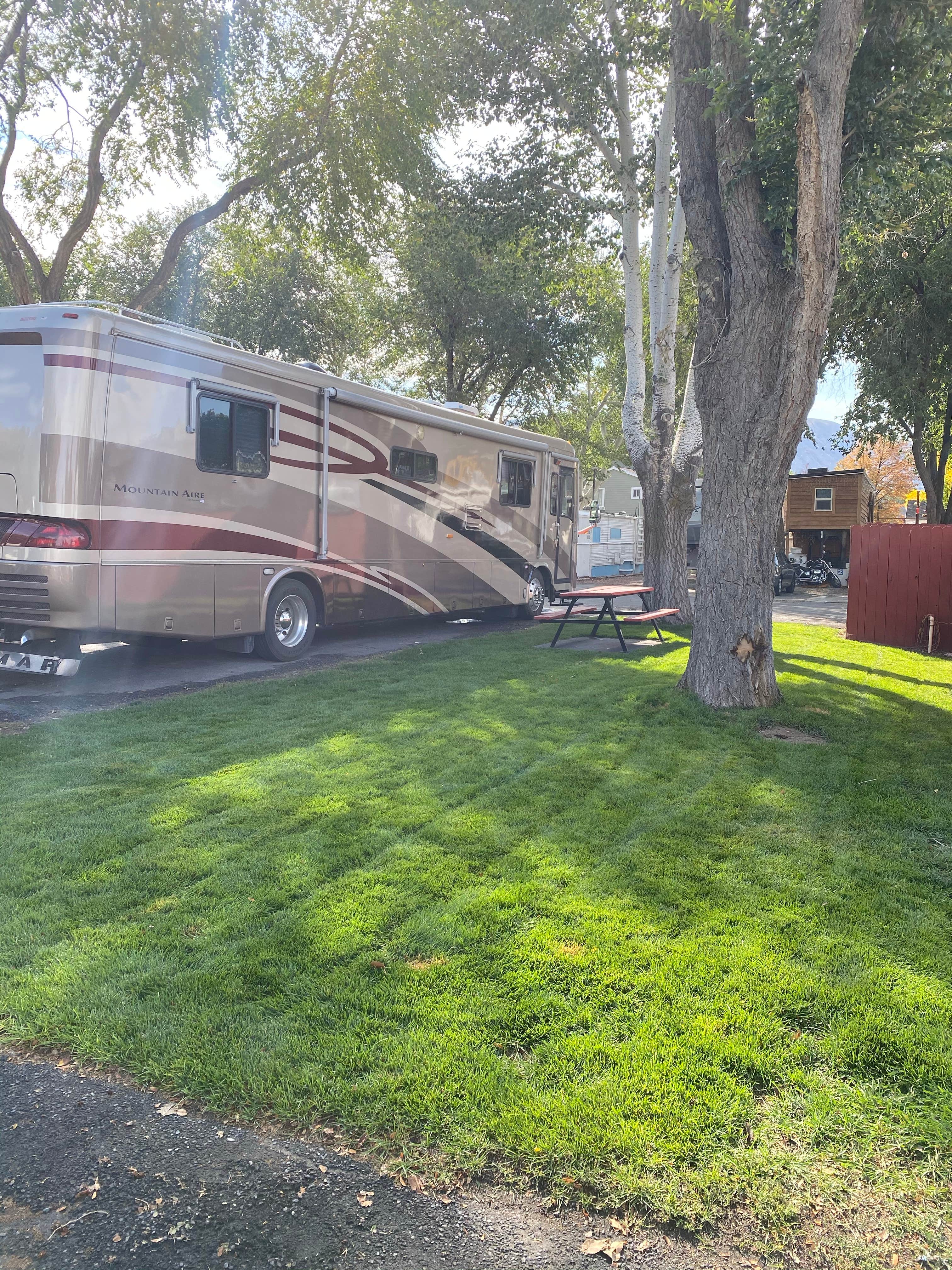 Donna H.'s photo of rv camping at Mountain Shadows RV Park near South Jordan, UT