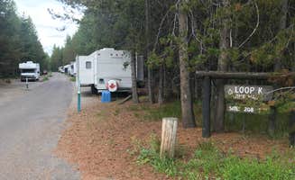 Carrie C.'s photo of rv camping at Colter Bay Tent Village at Colter Bay Village — Grand Teton National Park near Grand Teton National Park