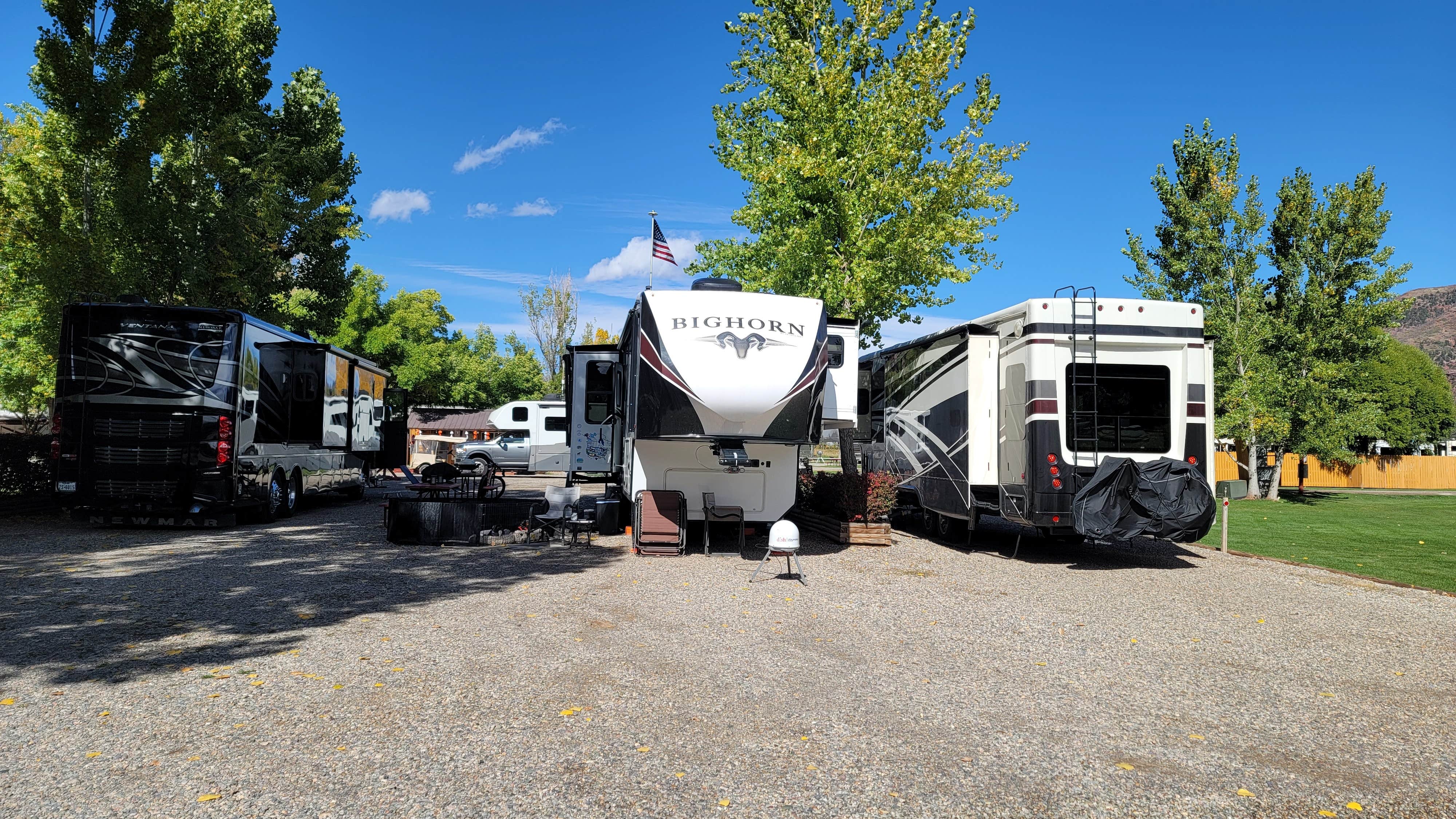 Kloee S.'s photo of rv camping at Alpen Rose RV Park near Chimney Rock, CO