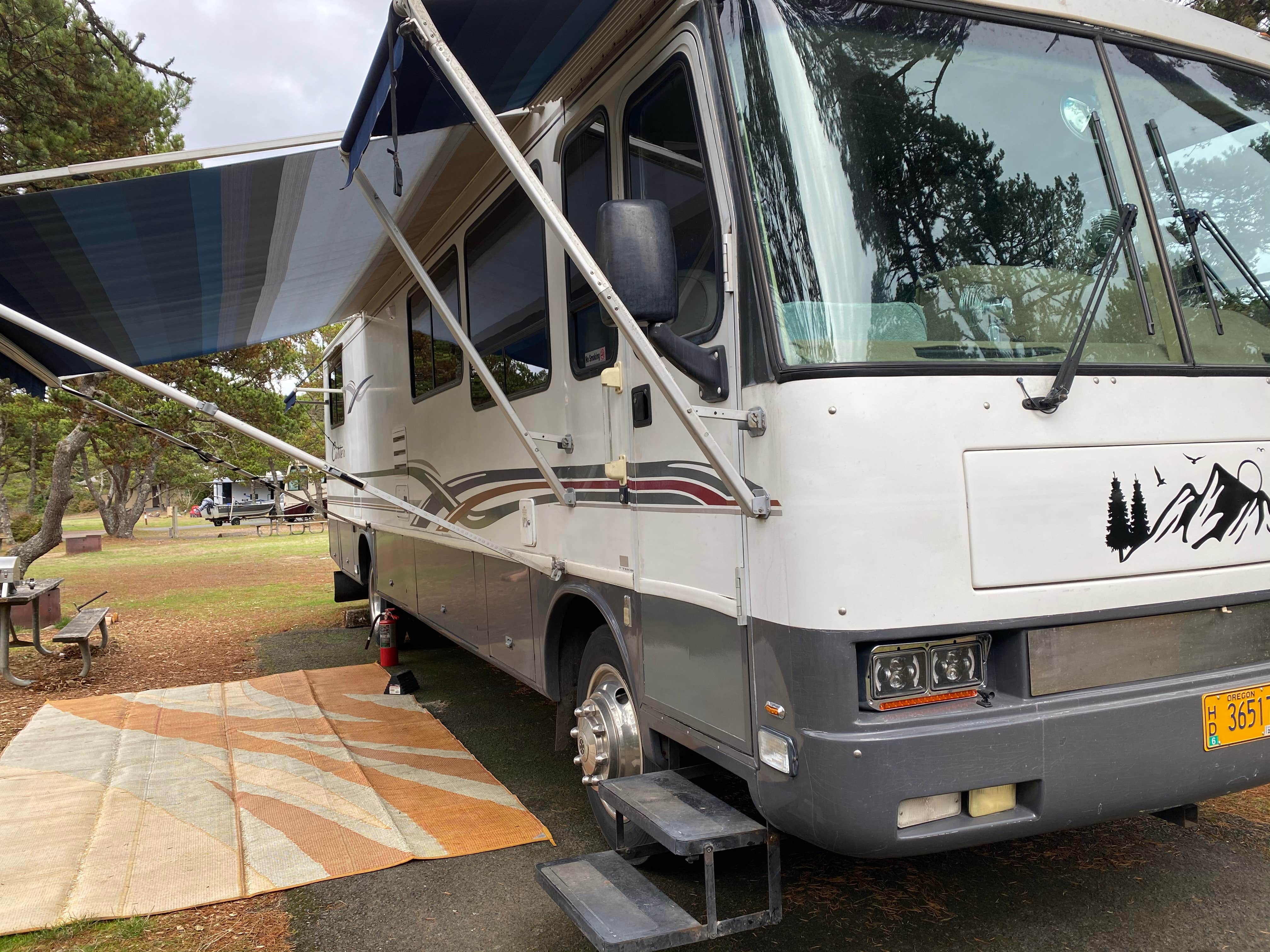 David M.'s photo of rv camping at South Beach State Park Campground near Waldport, OR