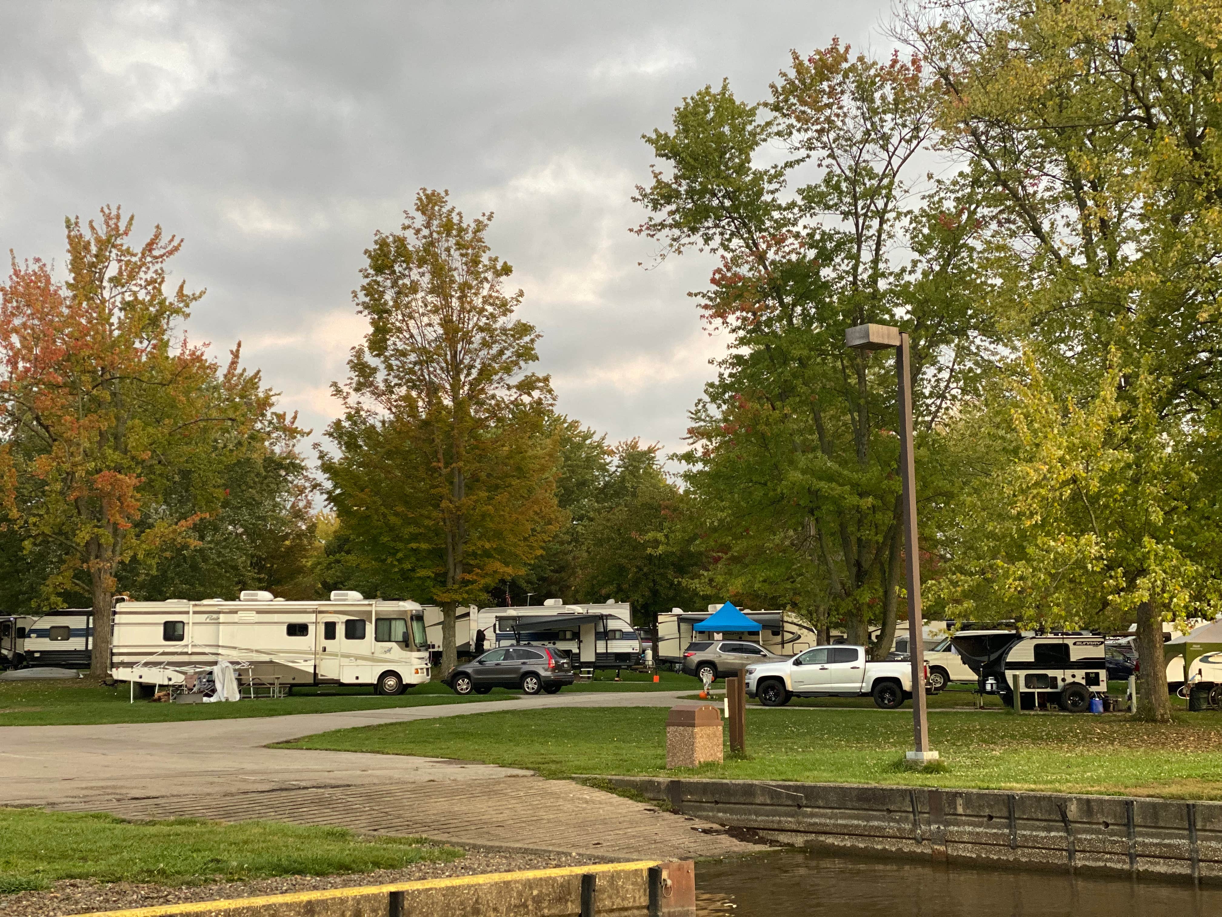 Lisa B.'s photo of rv camping at Pymatuning State Park Campground near Huntsburg, OH