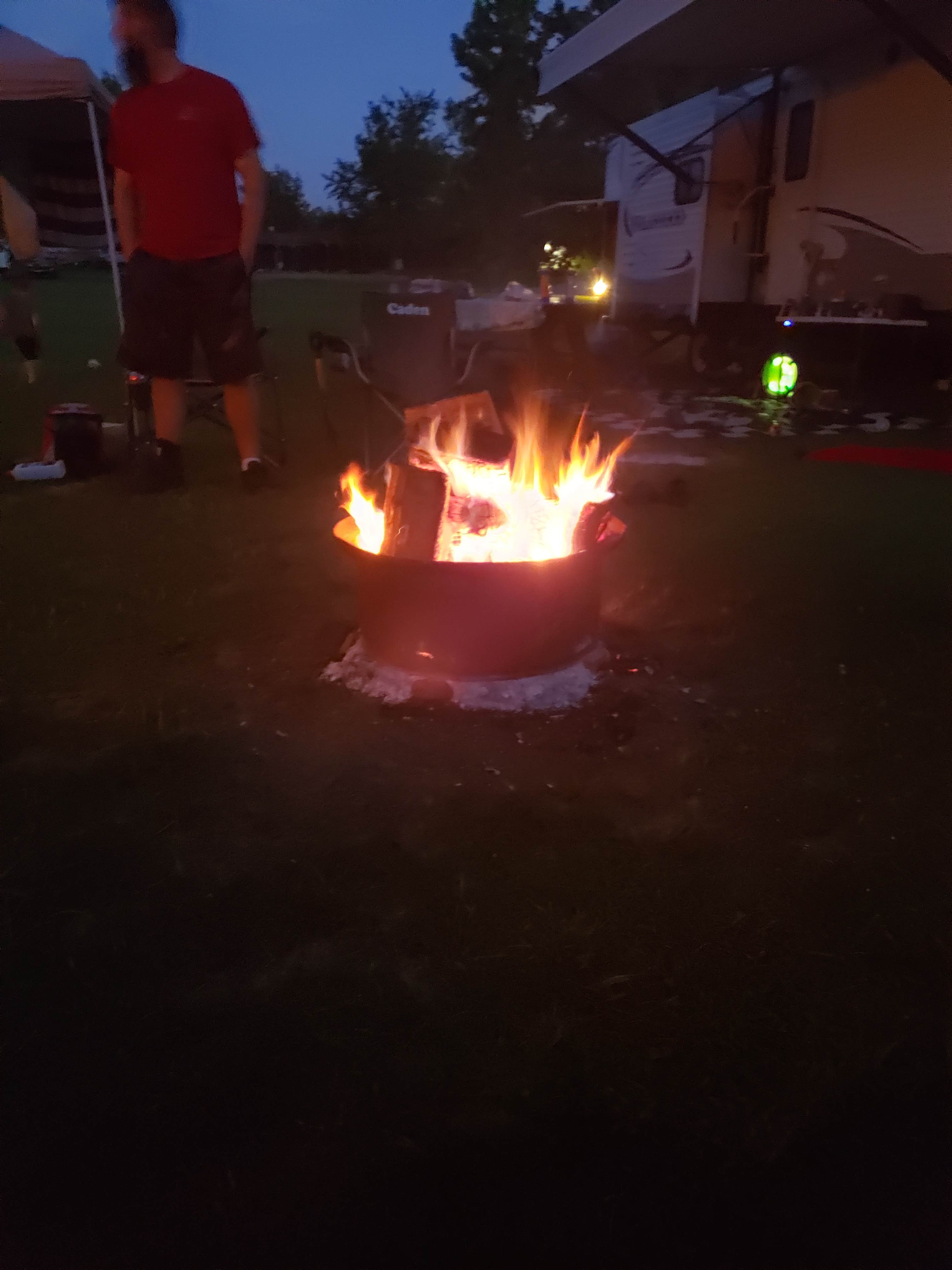 Camper-submitted photo at Fireside Resort Campground near Hollansburg, OH