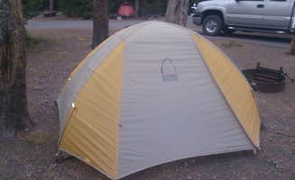 Laura B.'s photo at Headwaters Campground at Flagg Ranch — John D. Rockefeller, Jr., Memorial Parkway near John D. Rockefeller Jr. Memorial Parkway