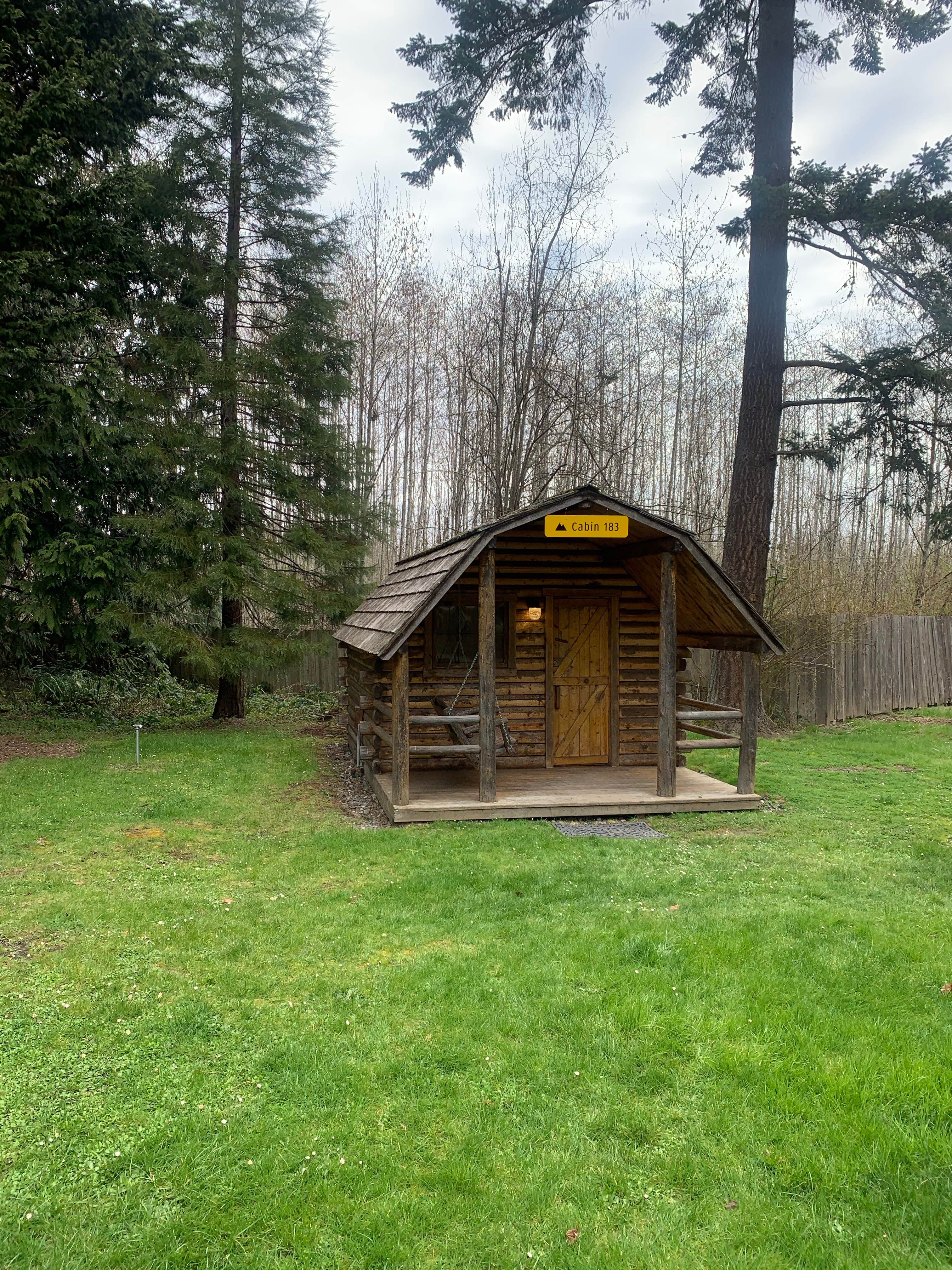 preston's photo of glamping accommodations at Olympic Peninsula-Port Angeles KOA near Sekiu, WA