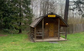 preston's photo of glamping accommodations at Olympic Peninsula-Port Angeles KOA near Olympic National Park