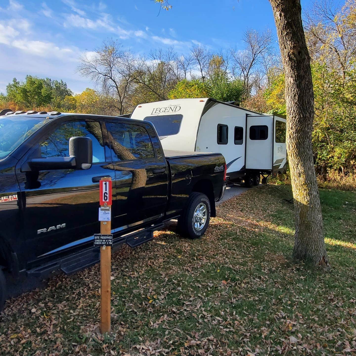 Camper submitted image from Area 3 Campground — Pawnee State Recreation Area - 1
