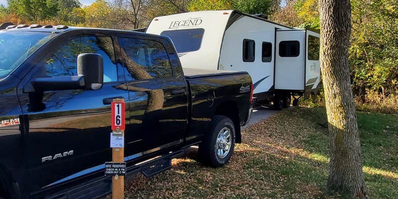 Camper submitted image from Area 3 Campground — Pawnee State Recreation Area