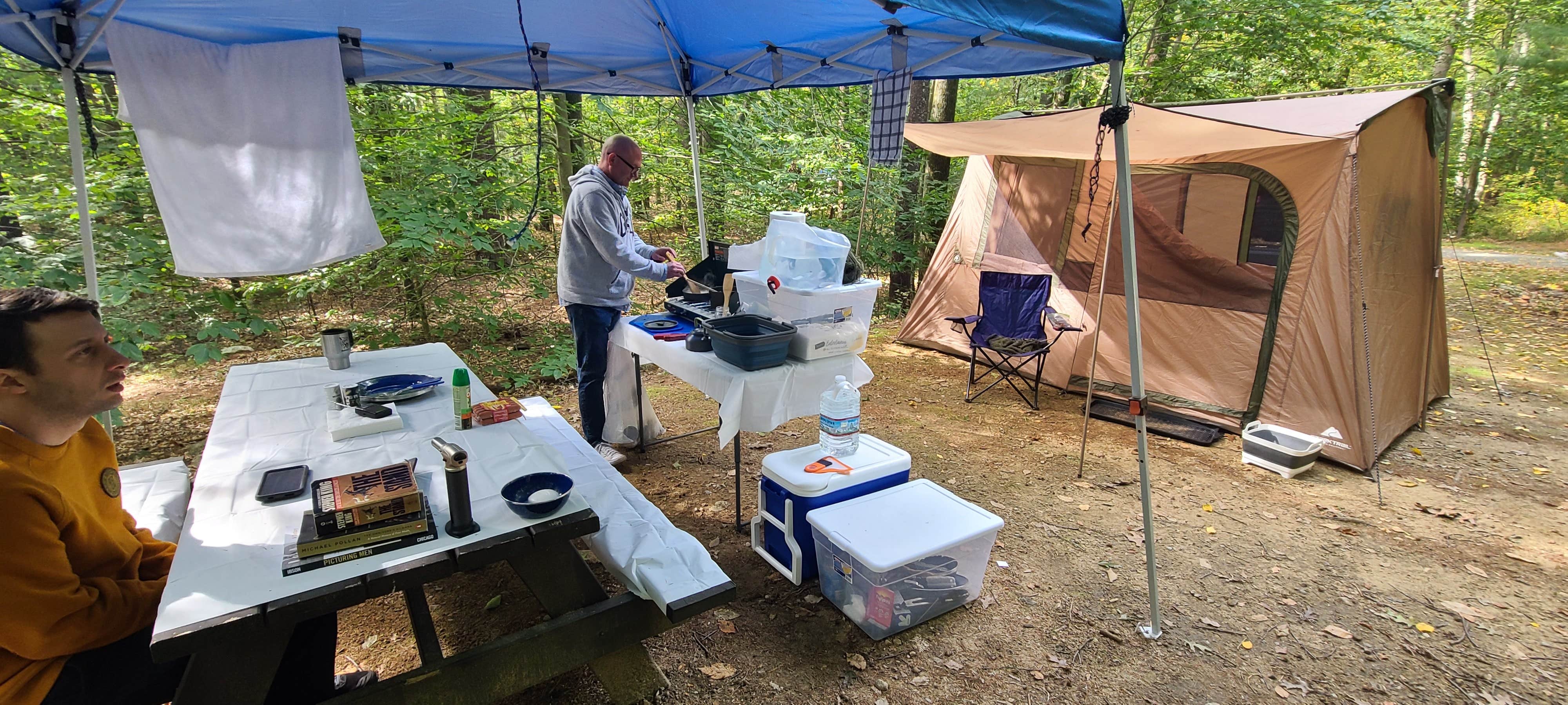 Tim S.'s photo at Wompatuck State Park Campground near Somerville, MA