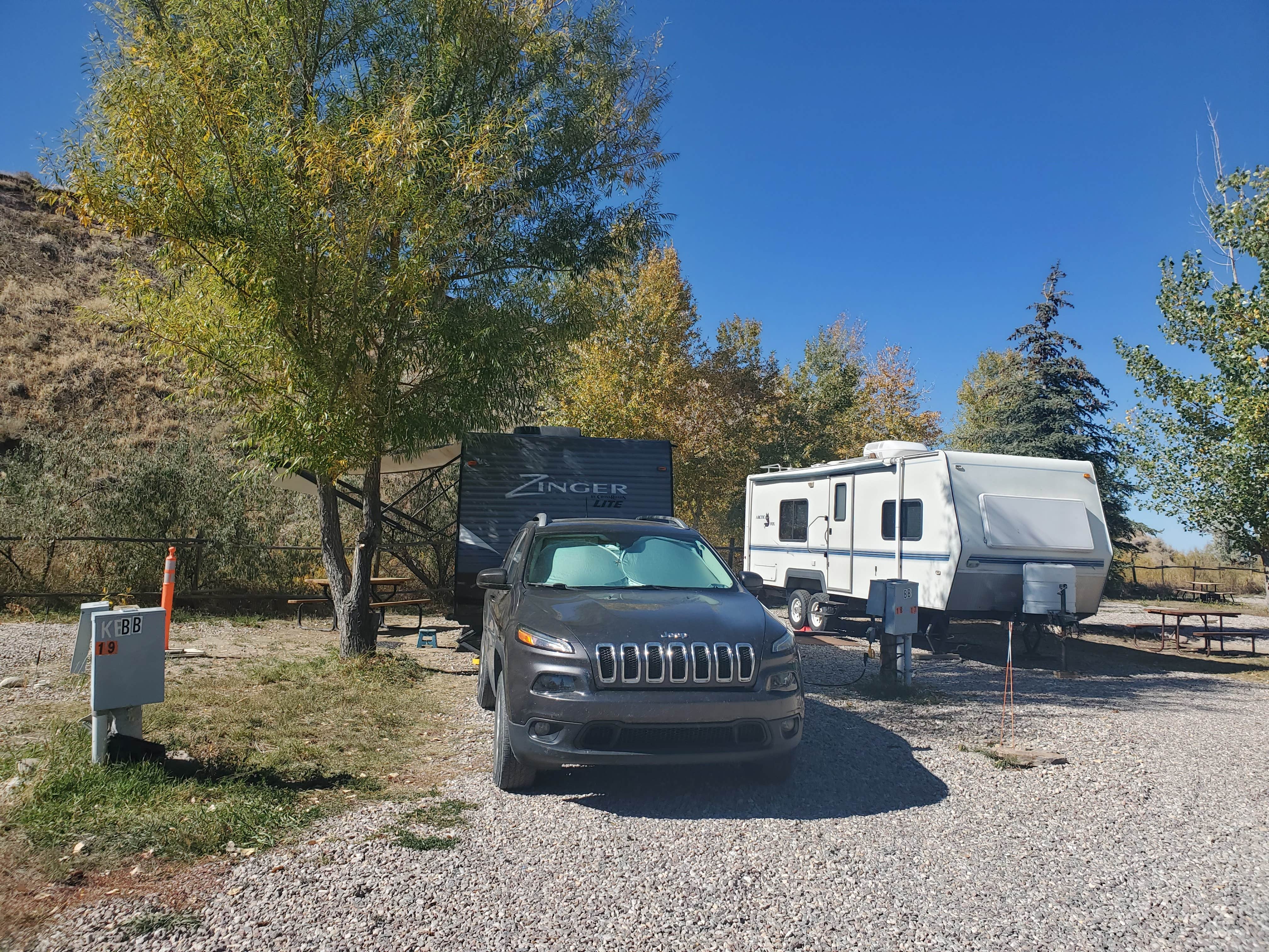 Angela G.'s photo of rv camping at Sleeping Bear RV Park & Campground in Wyoming
