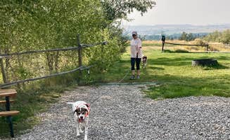 MickandKarla W.'s photo of camping with pets at Sleeping Bear RV Park & Campground near Lander, WY